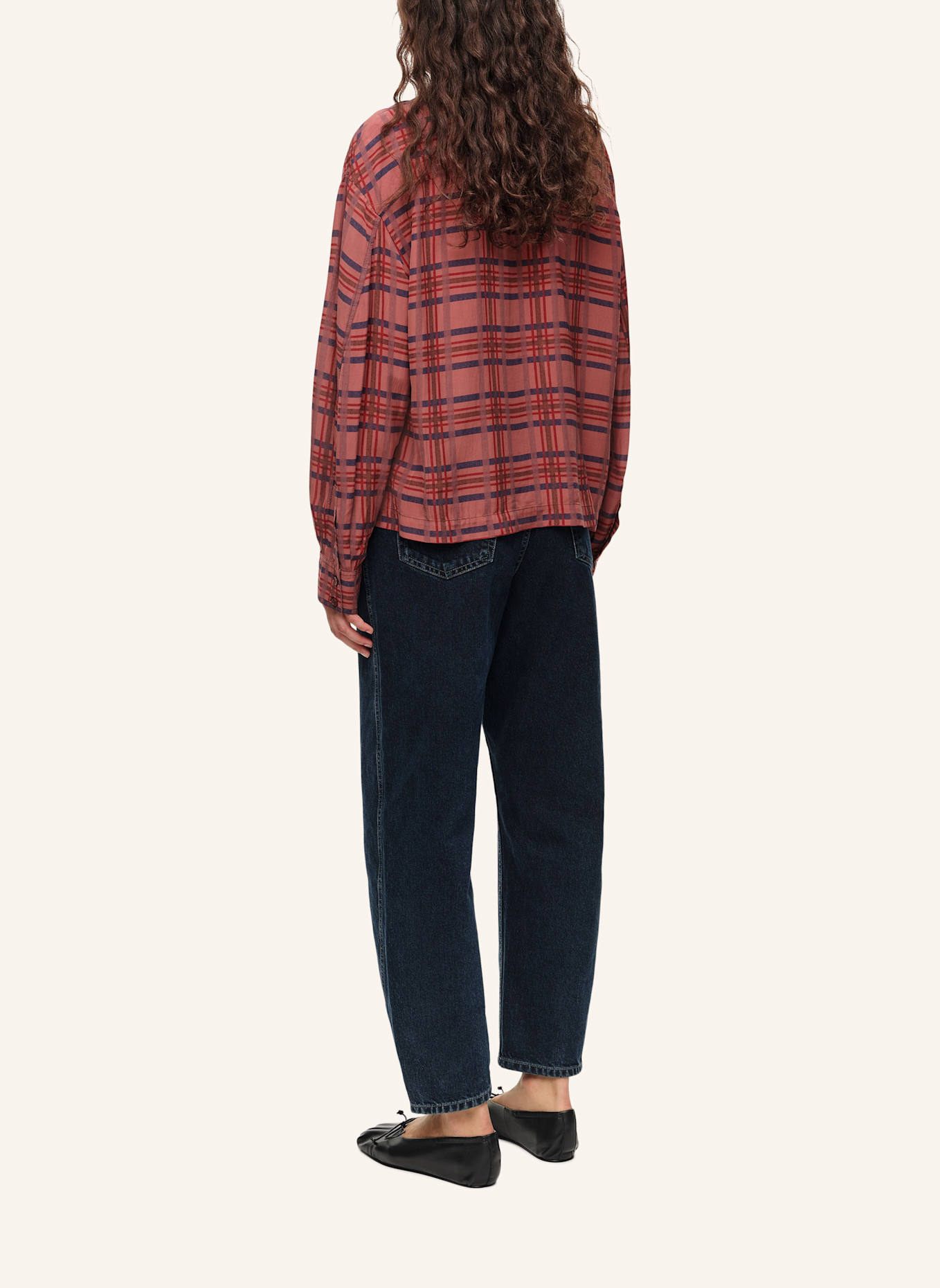 BIMBA Y LOLA Boxy-Hemdbluse: LILA