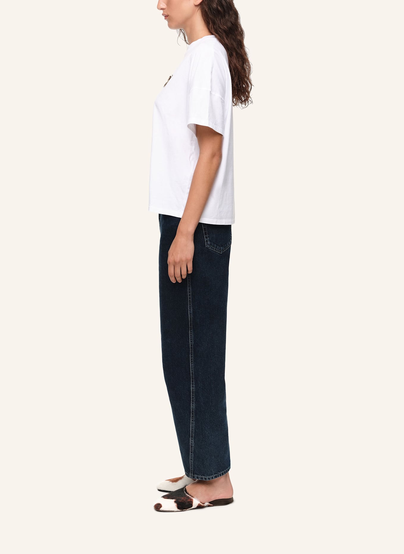 BIMBA Y LOLA Baumwoll: WEISS