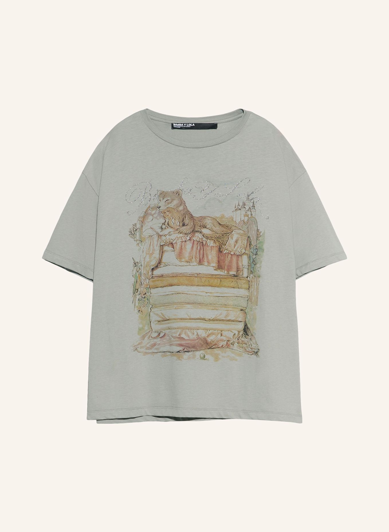 BIMBA Y LOLA T-Shirt: GRAU