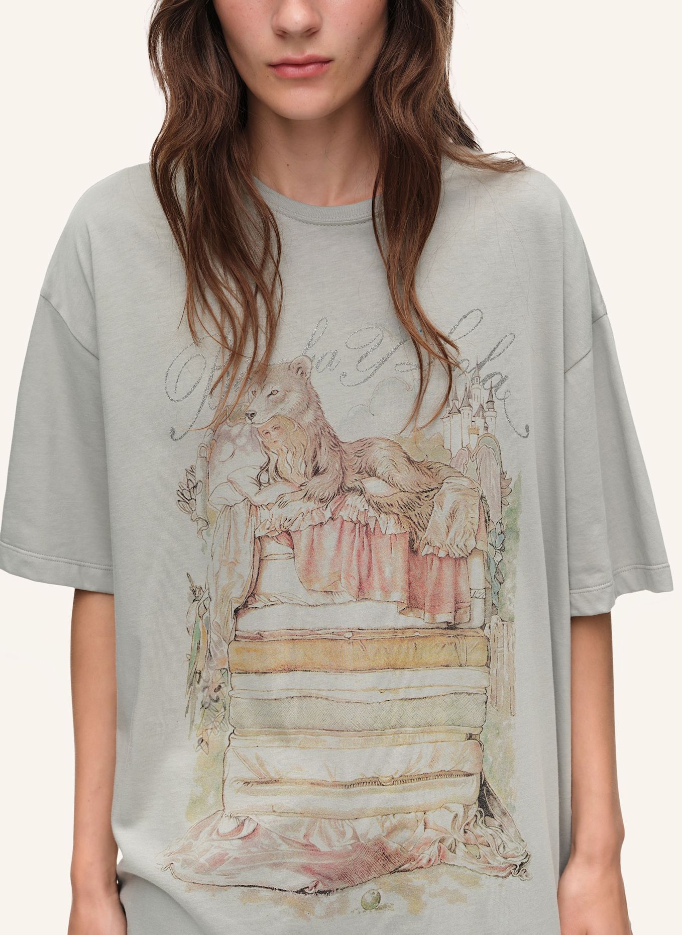 BIMBA Y LOLA T-Shirt: GRAU