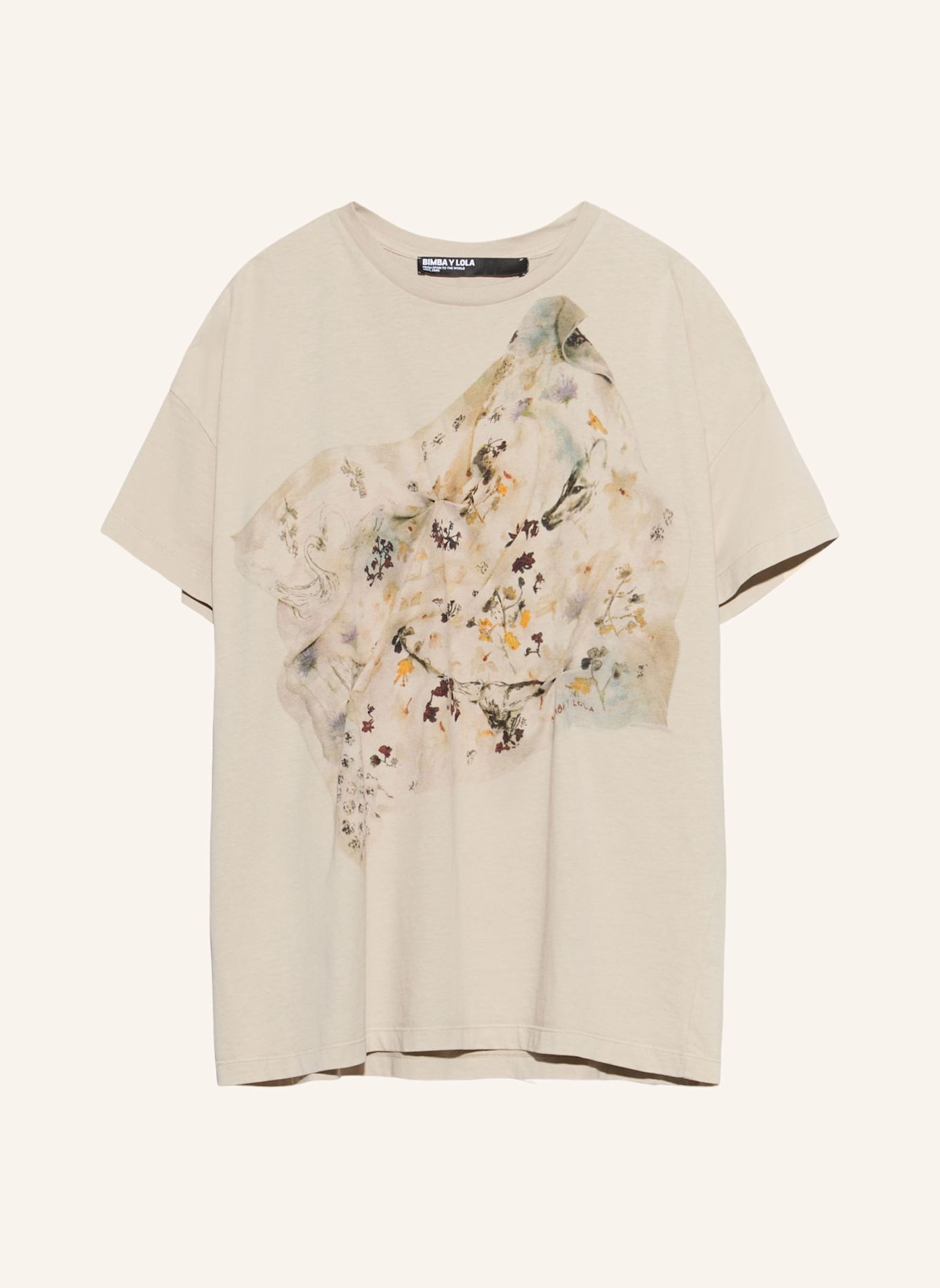 BIMBA Y LOLA T-Shirt: GRÜN