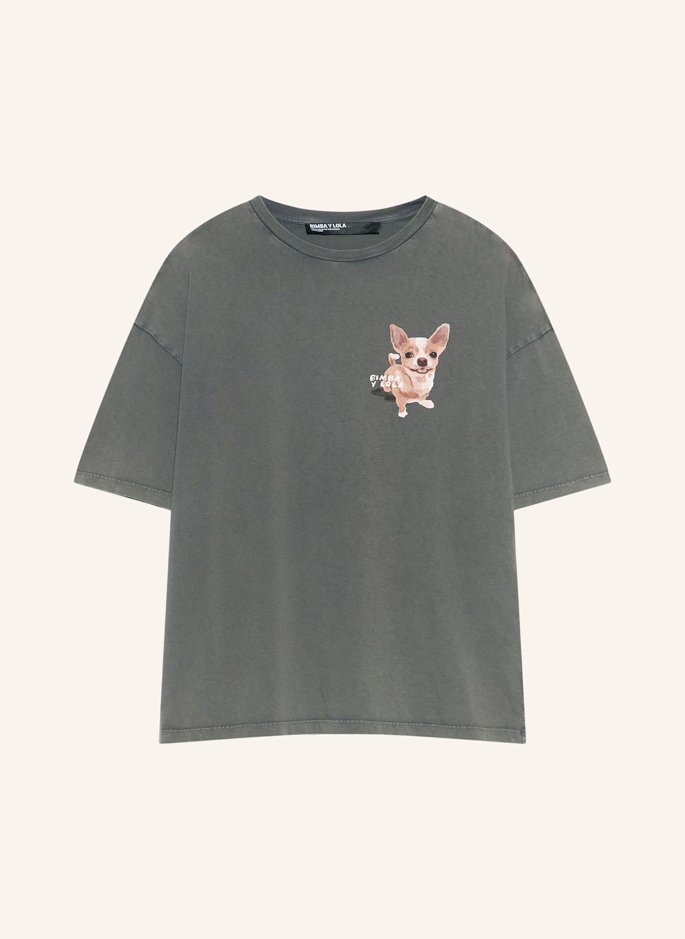 BIMBA Y LOLA T-Shirt: SCHWARZ