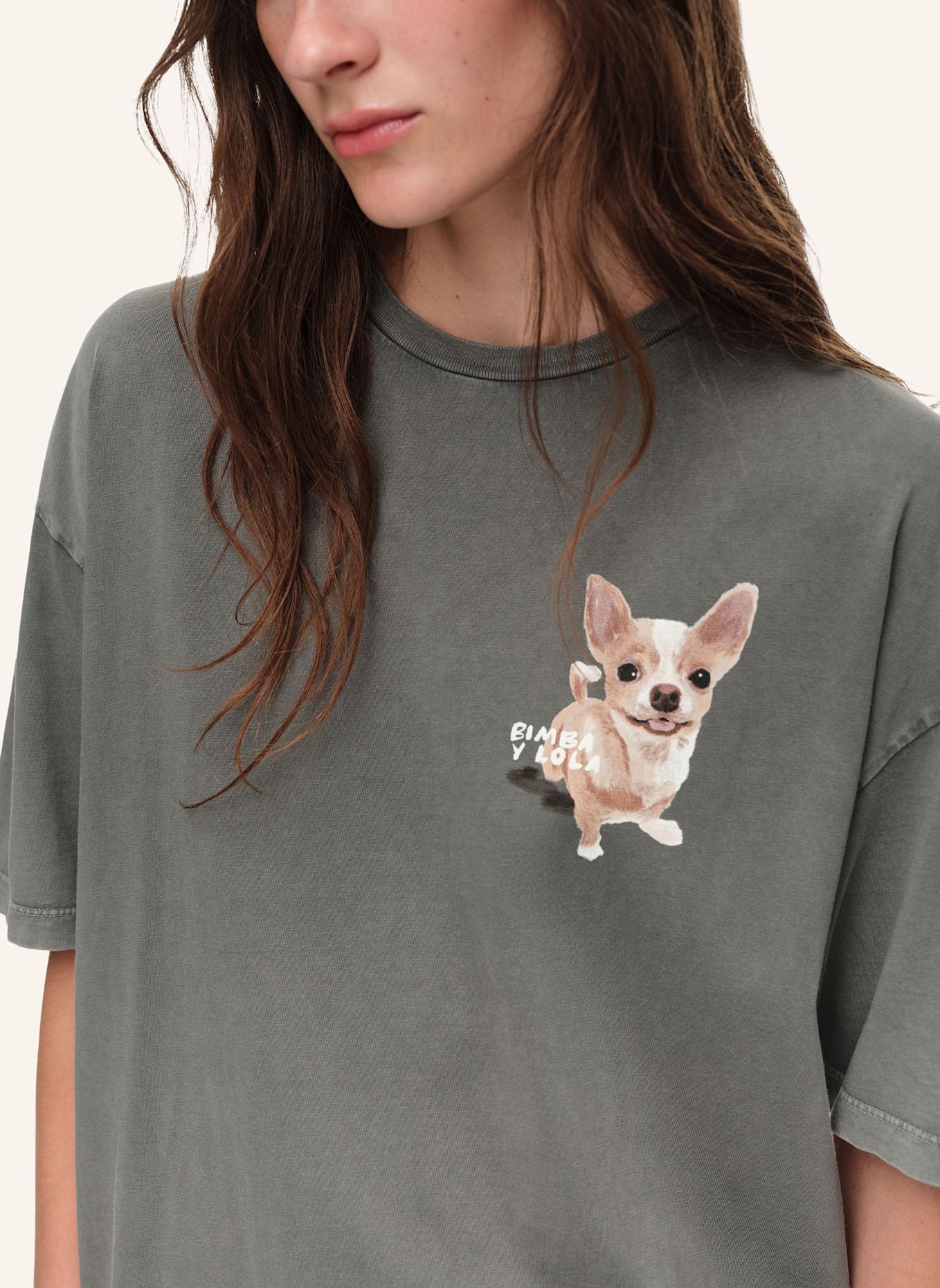BIMBA Y LOLA T-Shirt: SCHWARZ