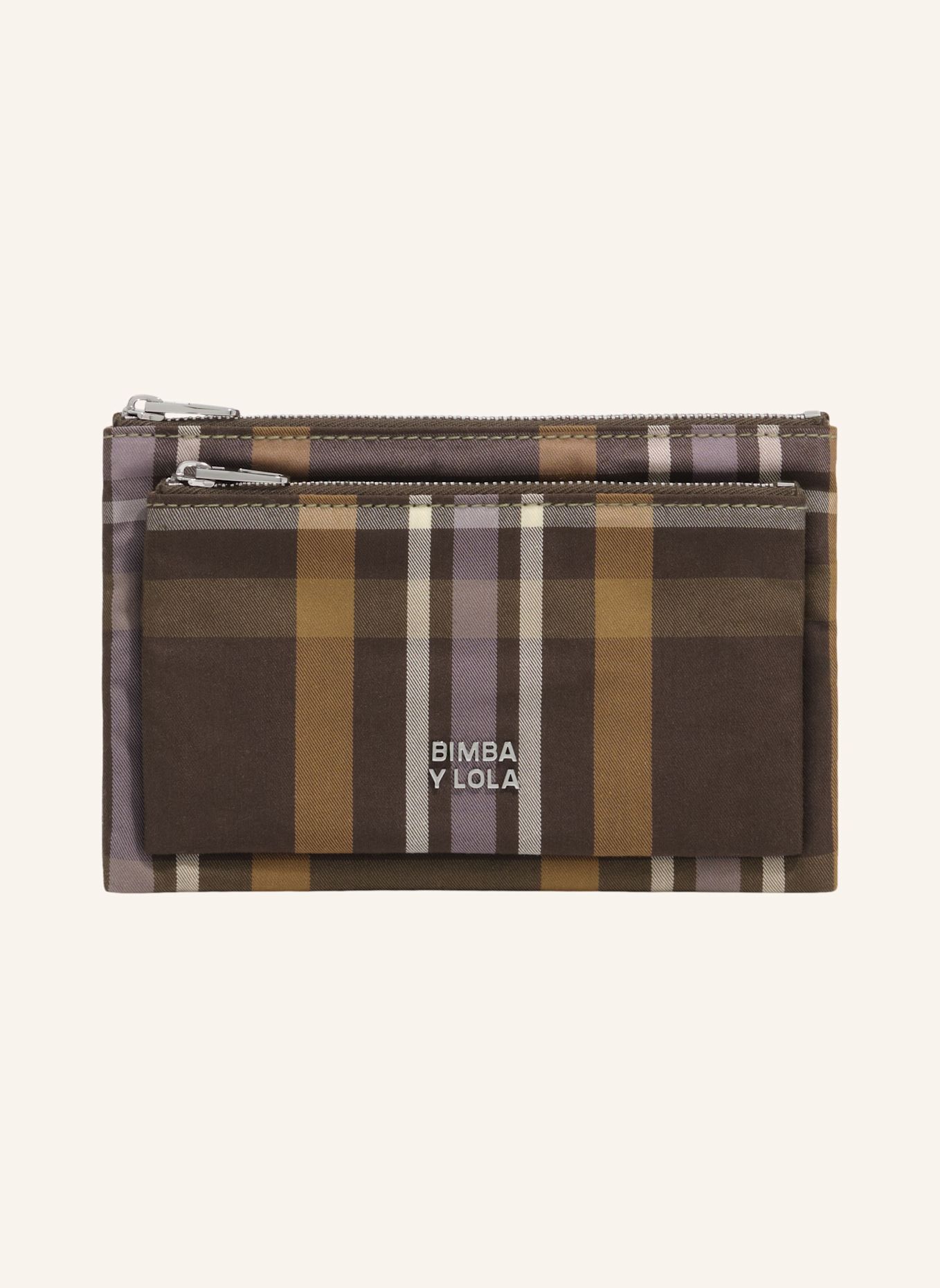 BIMBA Y LOLA Mini-Geldbörse: BRAUN