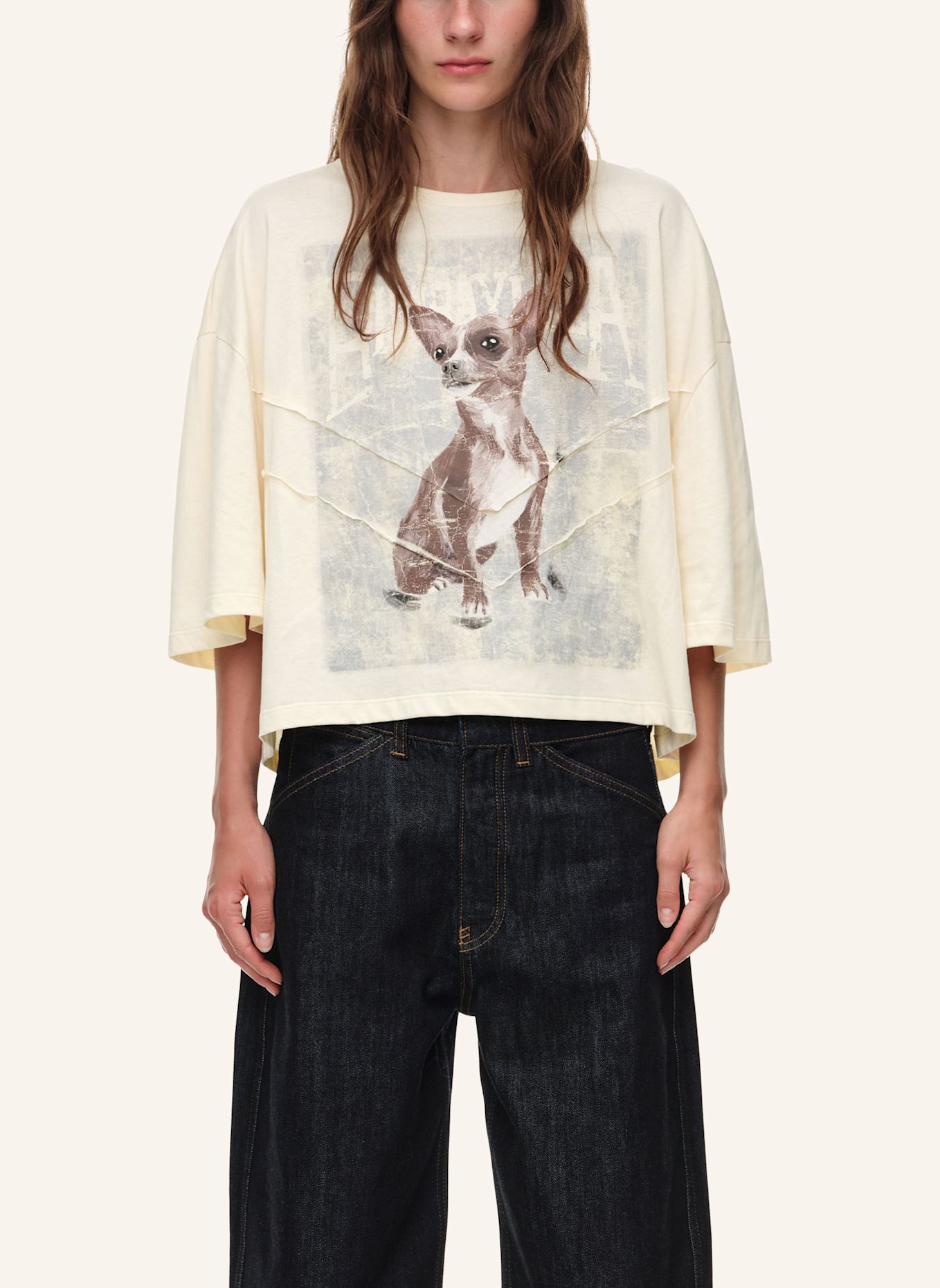 BIMBA Y LOLA T-Shirt: BRAUN
