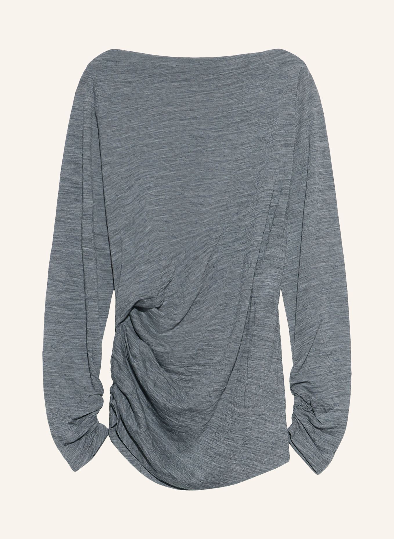 BIMBA Y LOLA Wollshirt: GRAU