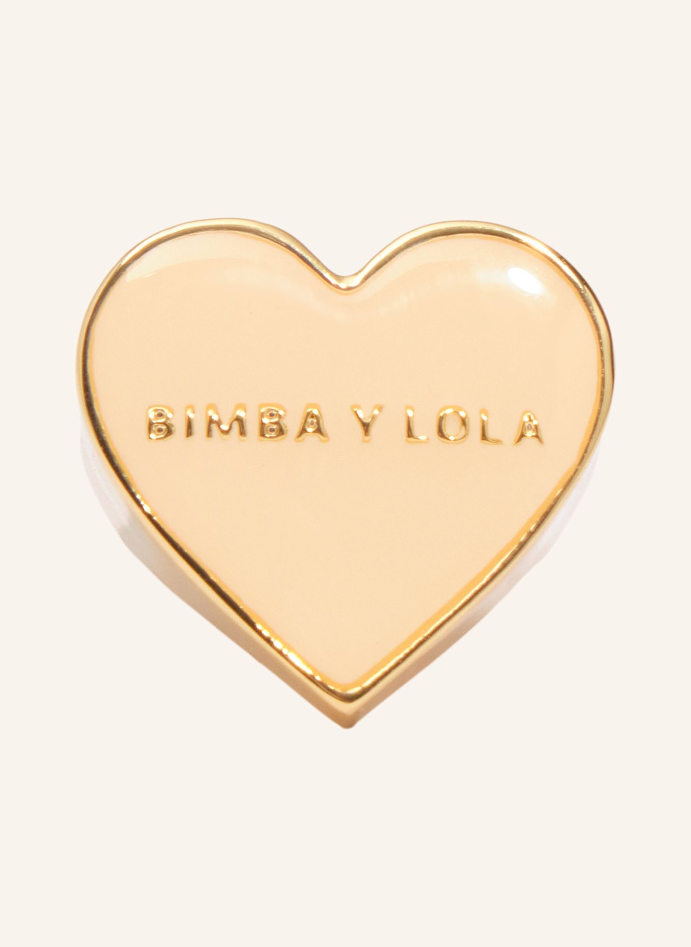 BIMBA Y LOLA Herzring: WEISS
