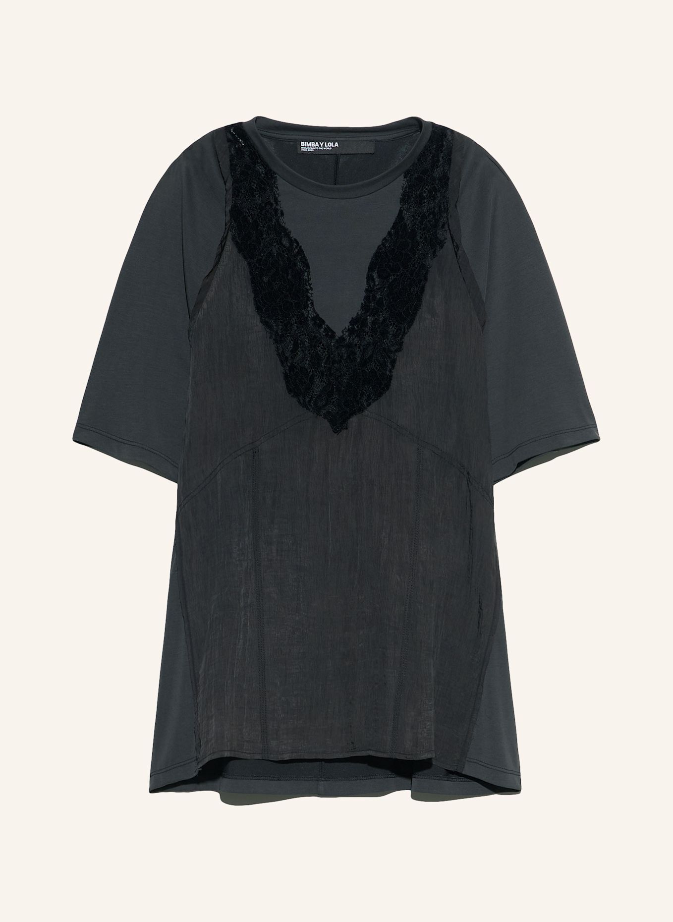 BIMBA Y LOLA Shirt: SCHWARZ