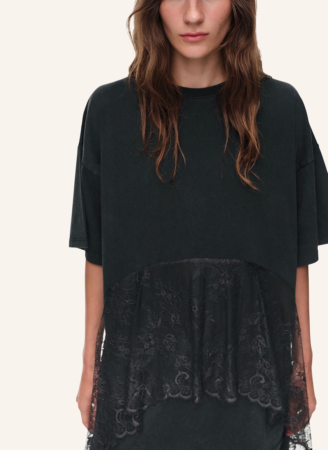 BIMBA Y LOLA T-Shirt: SCHWARZ