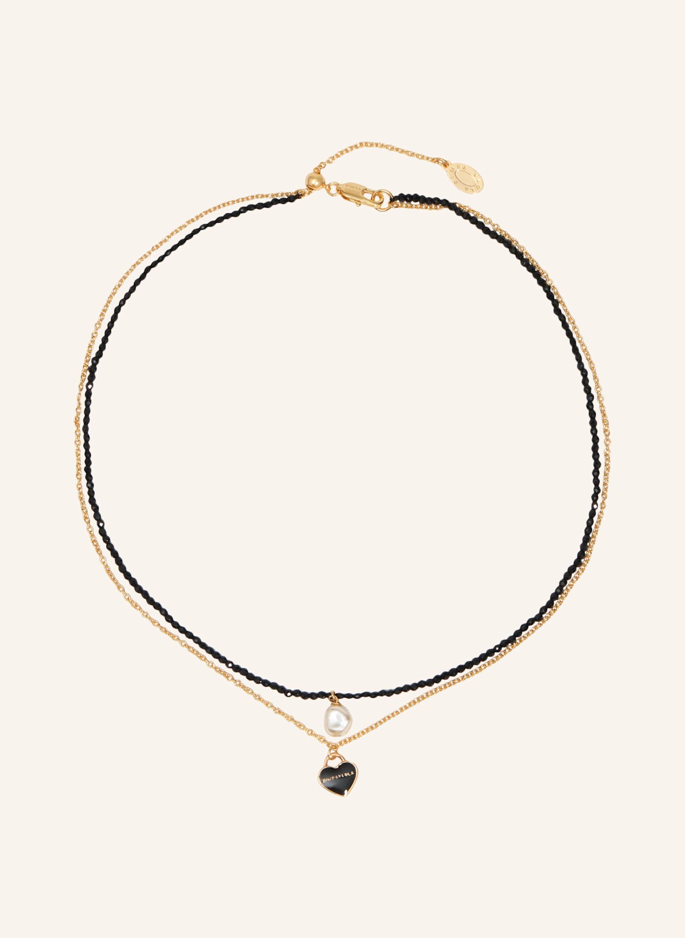 BIMBA Y LOLA Kettenanhänger: SCHWARZ
