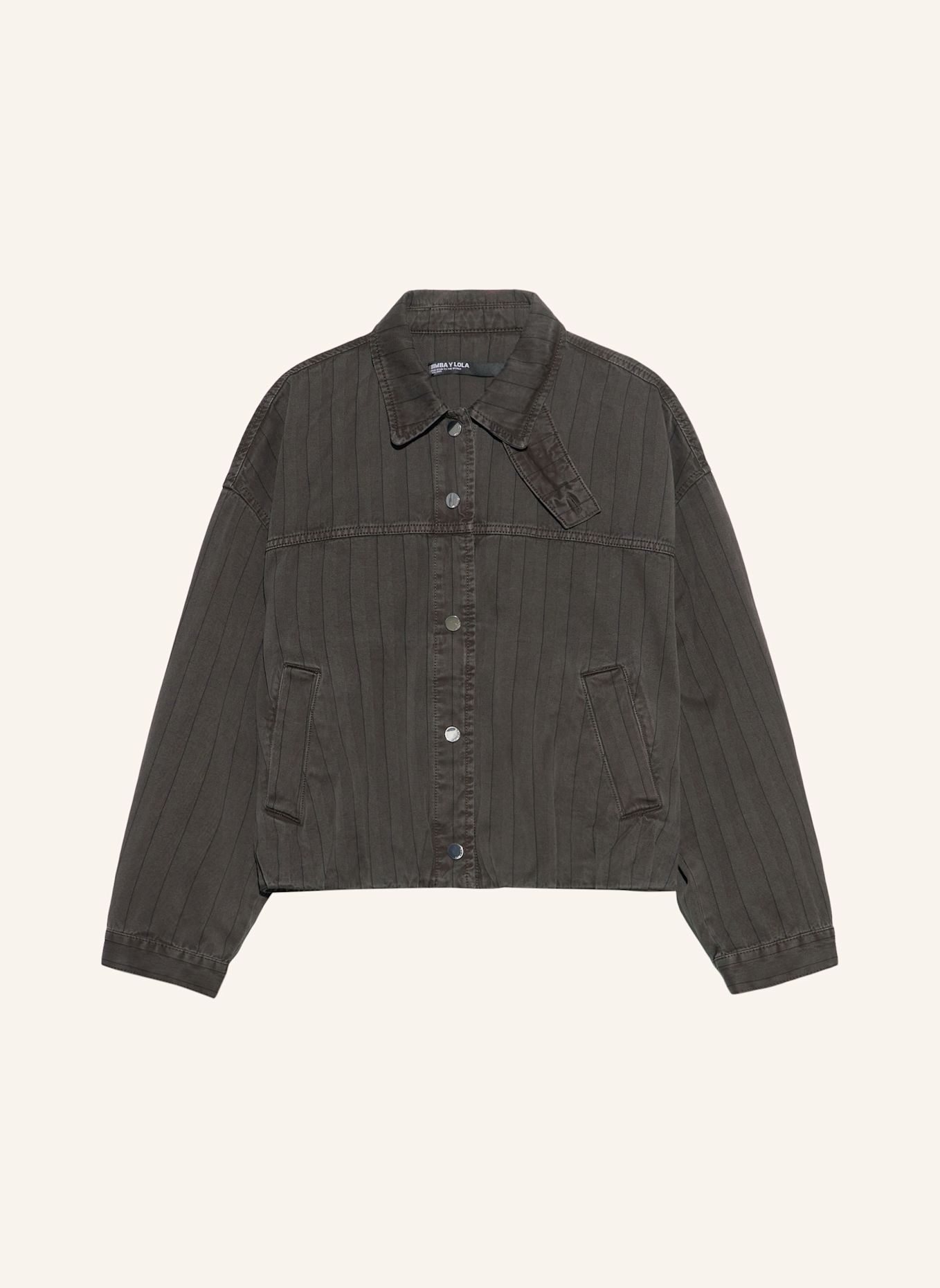 BIMBA Y LOLA Denimjacke: BRAUN
