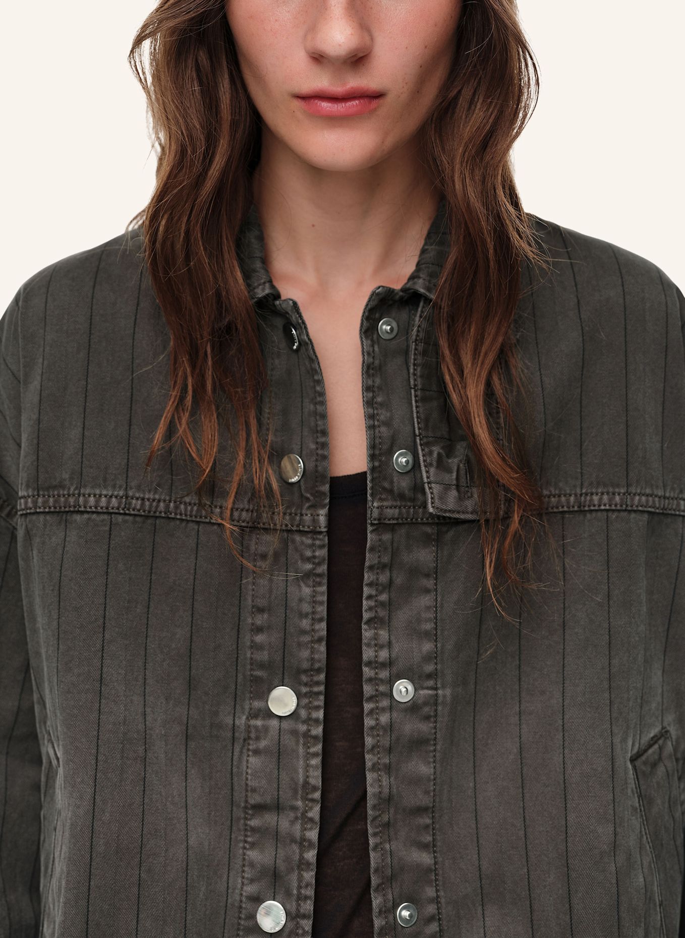 BIMBA Y LOLA Denimjacke: BRAUN