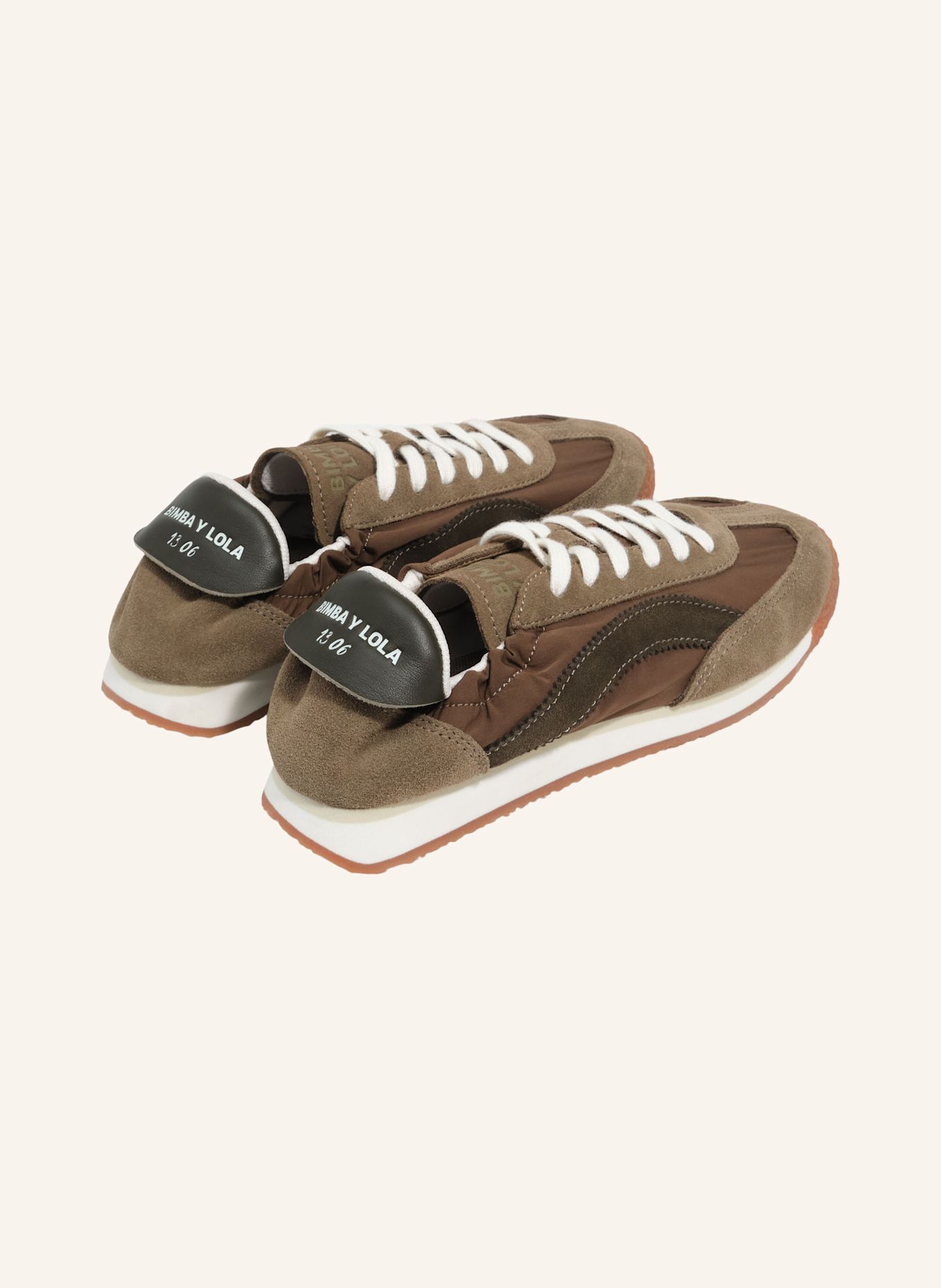 BIMBA Y LOLA Sneaker: KHAKI