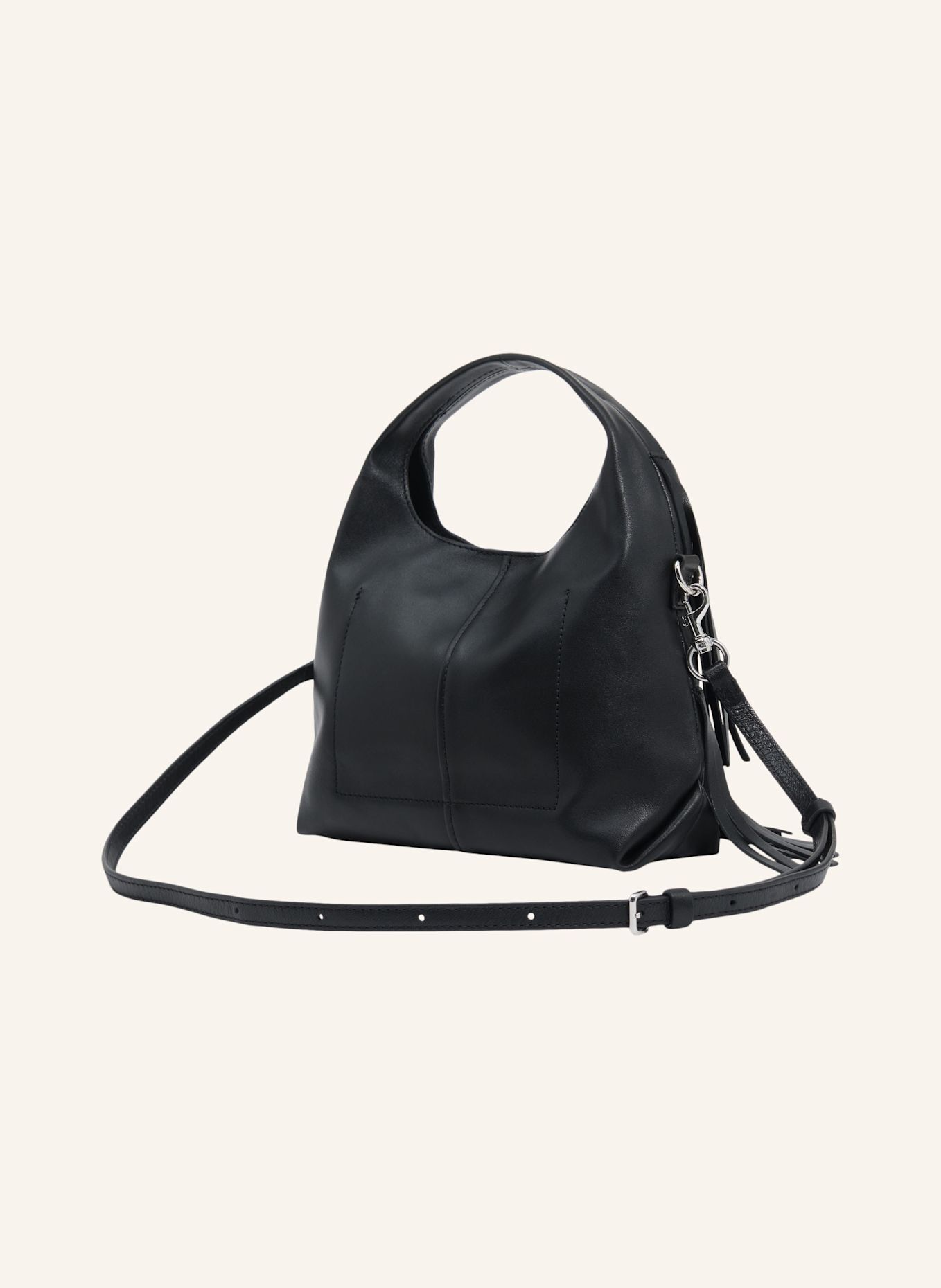 BIMBA Y LOLA Ledertasche: SCHWARZ