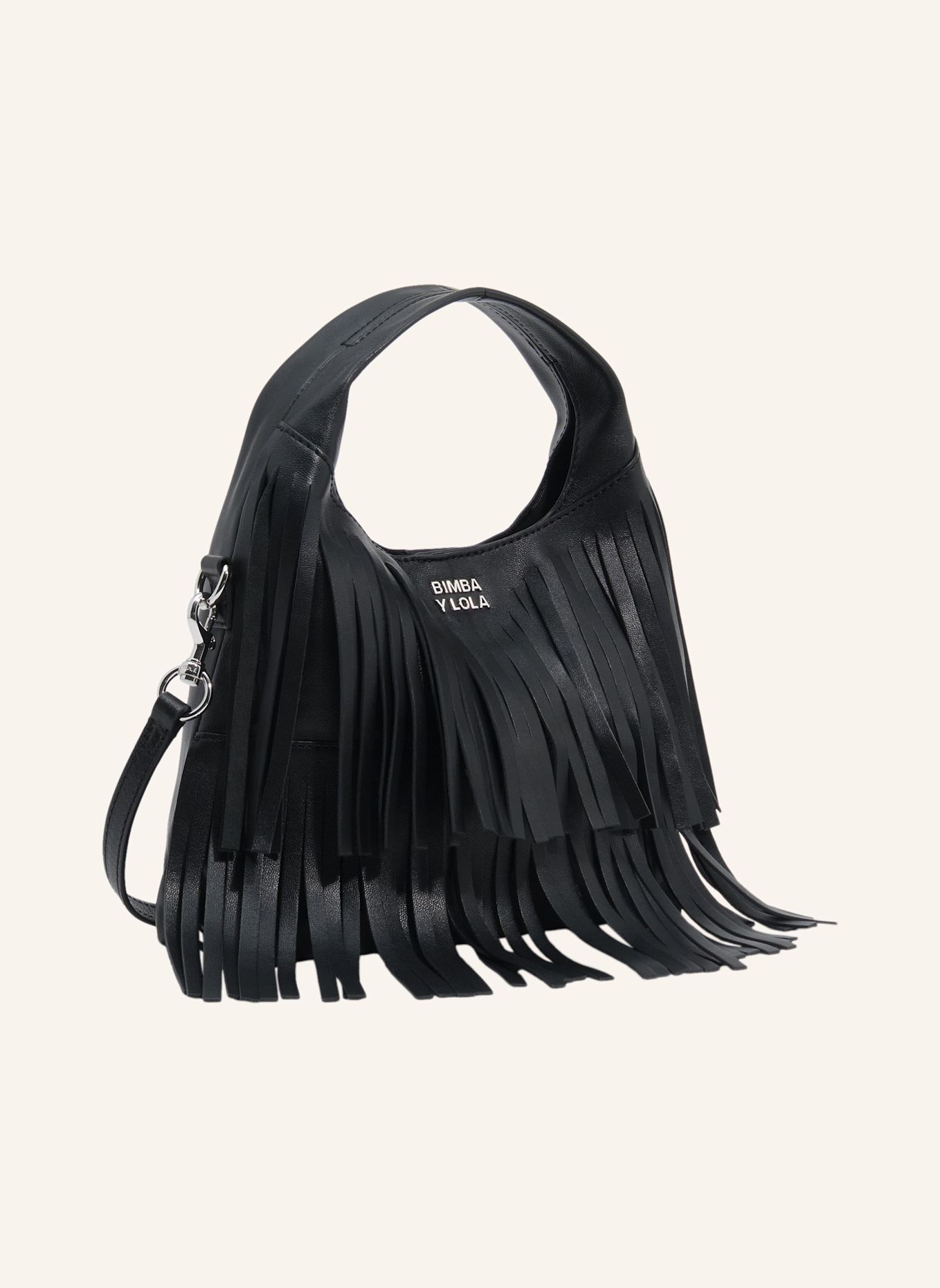 BIMBA Y LOLA Ledertasche: SCHWARZ