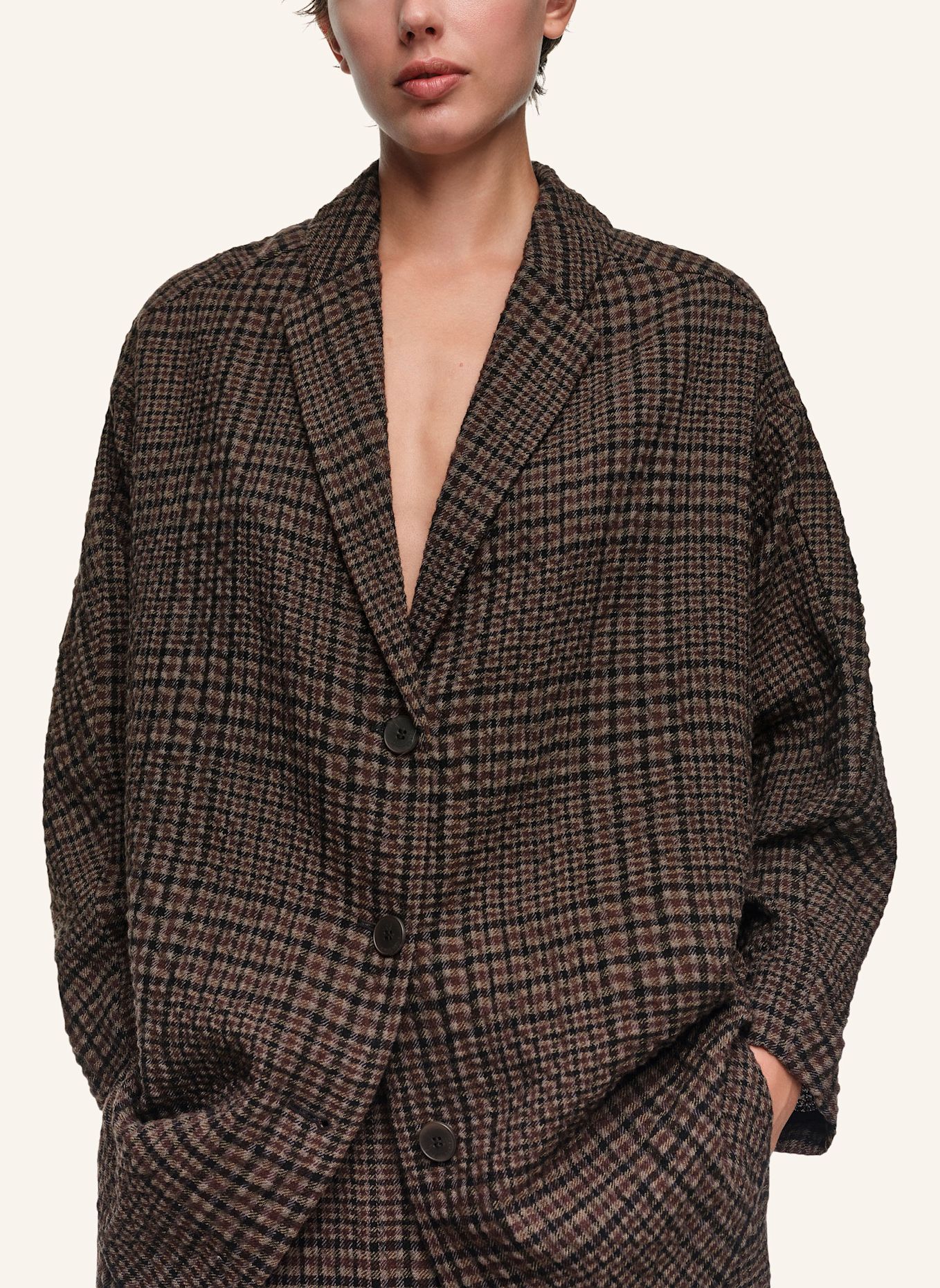 BIMBA Y LOLA Mantel: BRAUN
