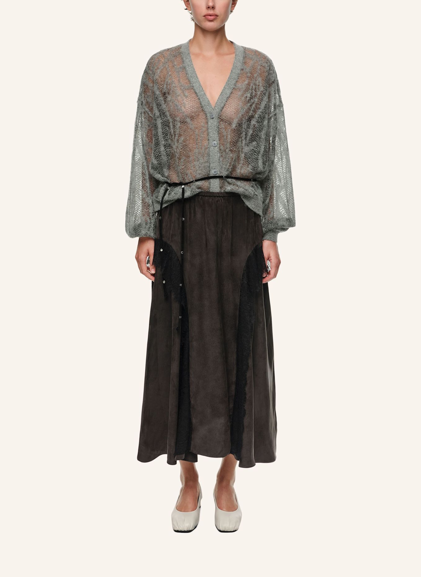 BIMBA Y LOLA Midirock: SCHWARZ