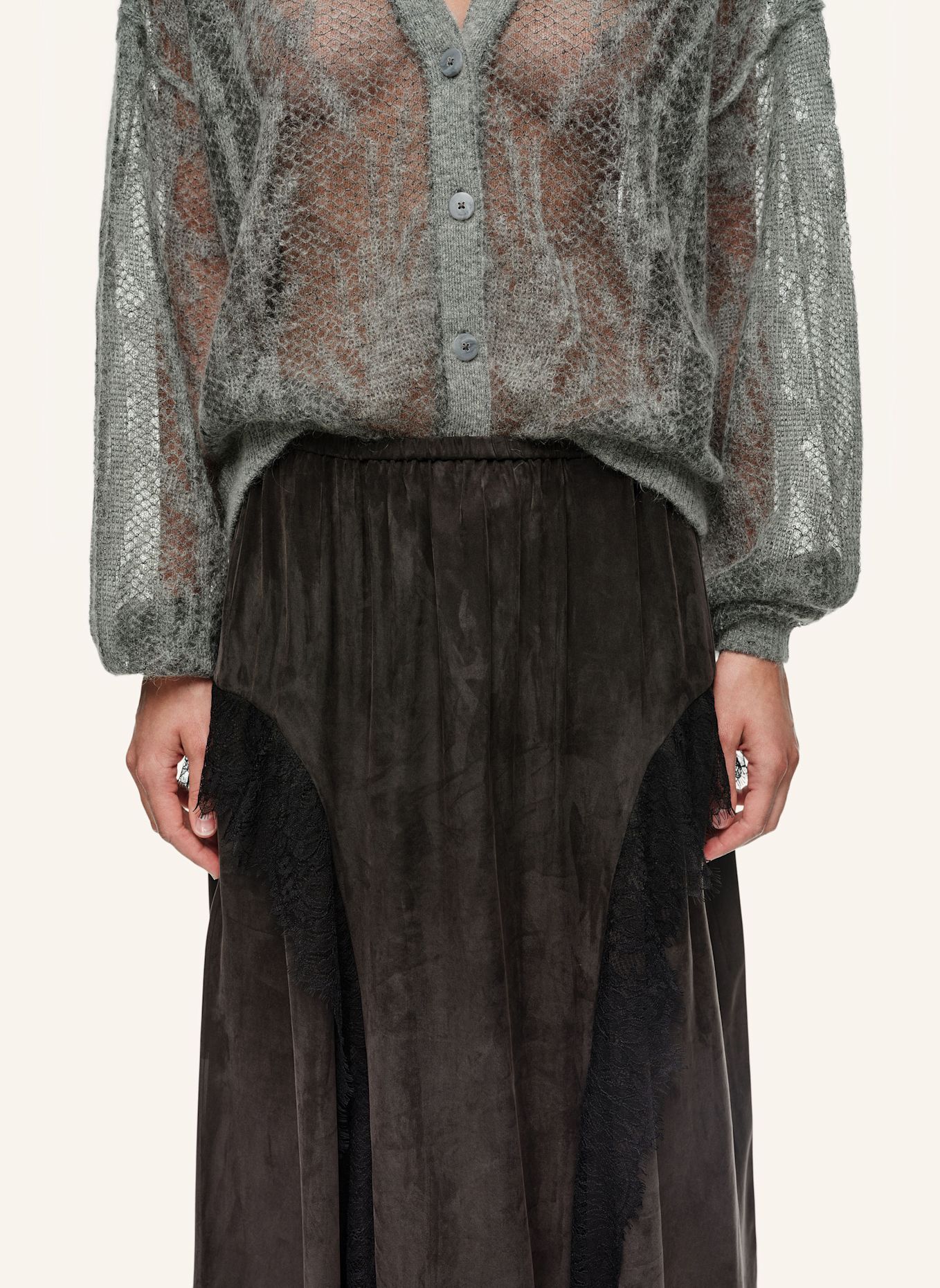 BIMBA Y LOLA Midirock: SCHWARZ