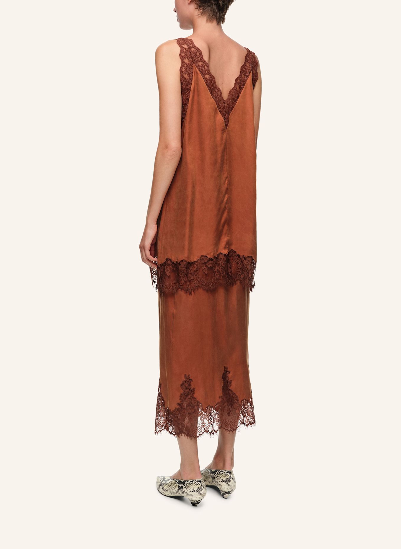 BIMBA Y LOLA Sarong-Rock: BRAUN