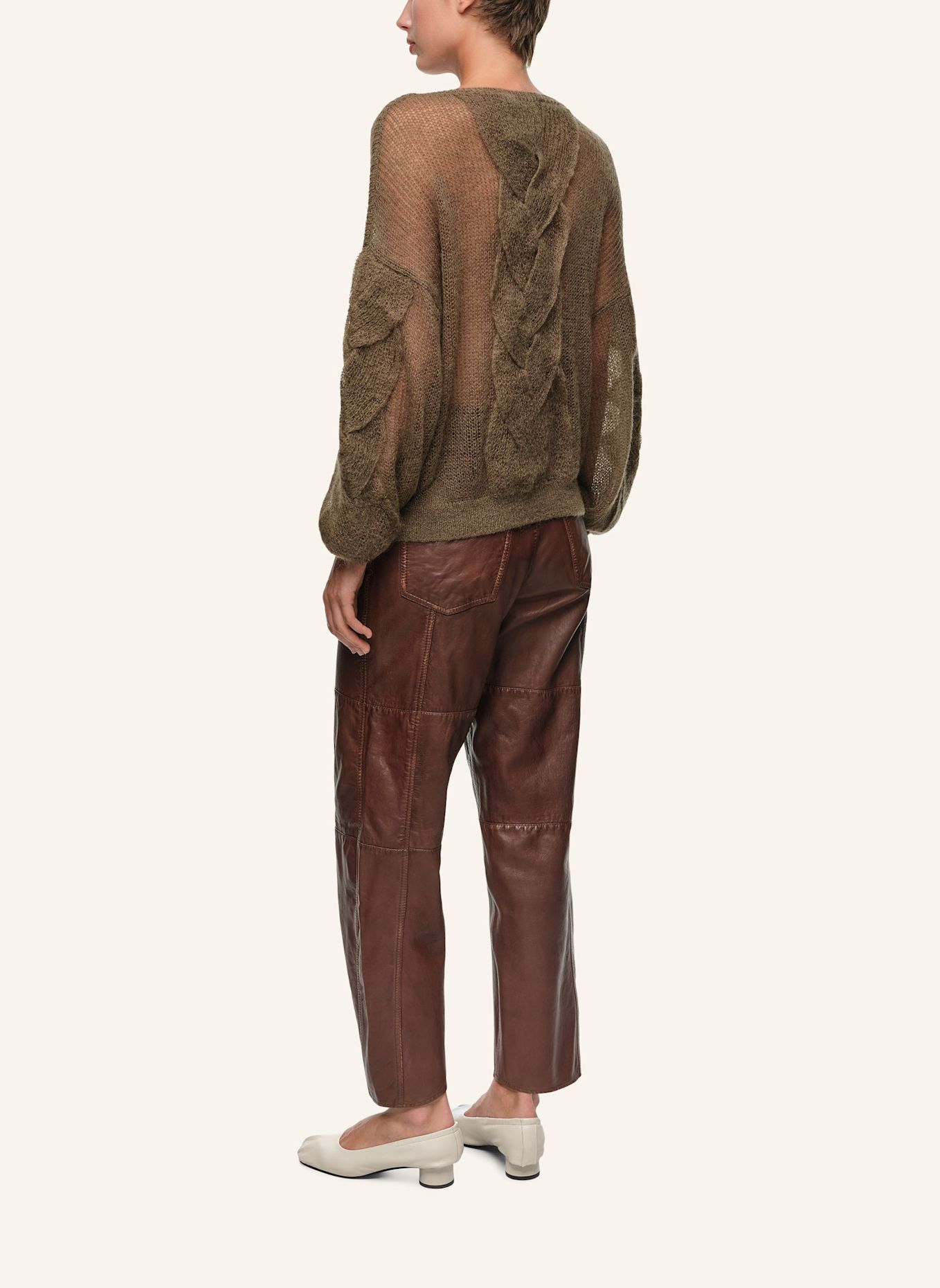 BIMBA Y LOLA Pullover: GRÜN