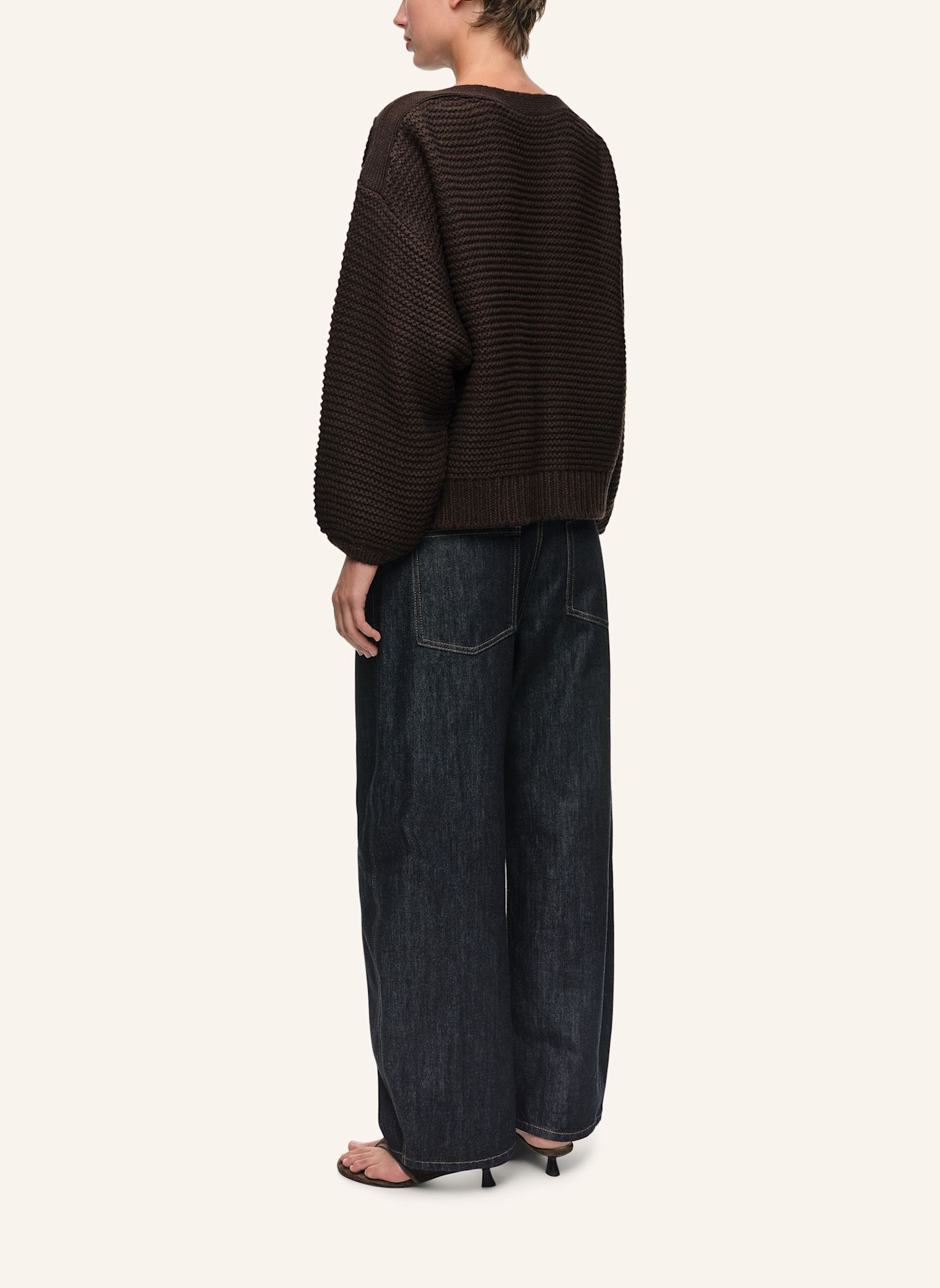 BIMBA Y LOLA Pullover: SCHWARZ