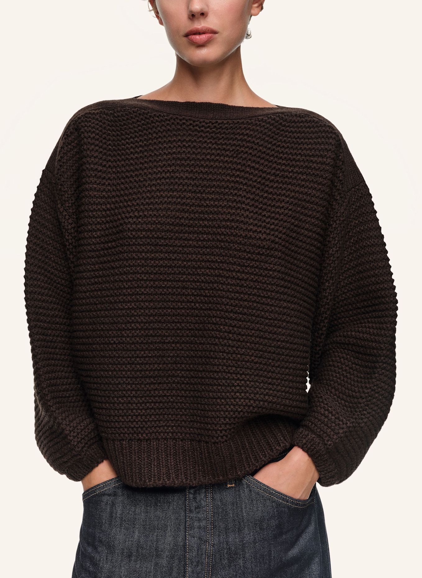 BIMBA Y LOLA Pullover: SCHWARZ