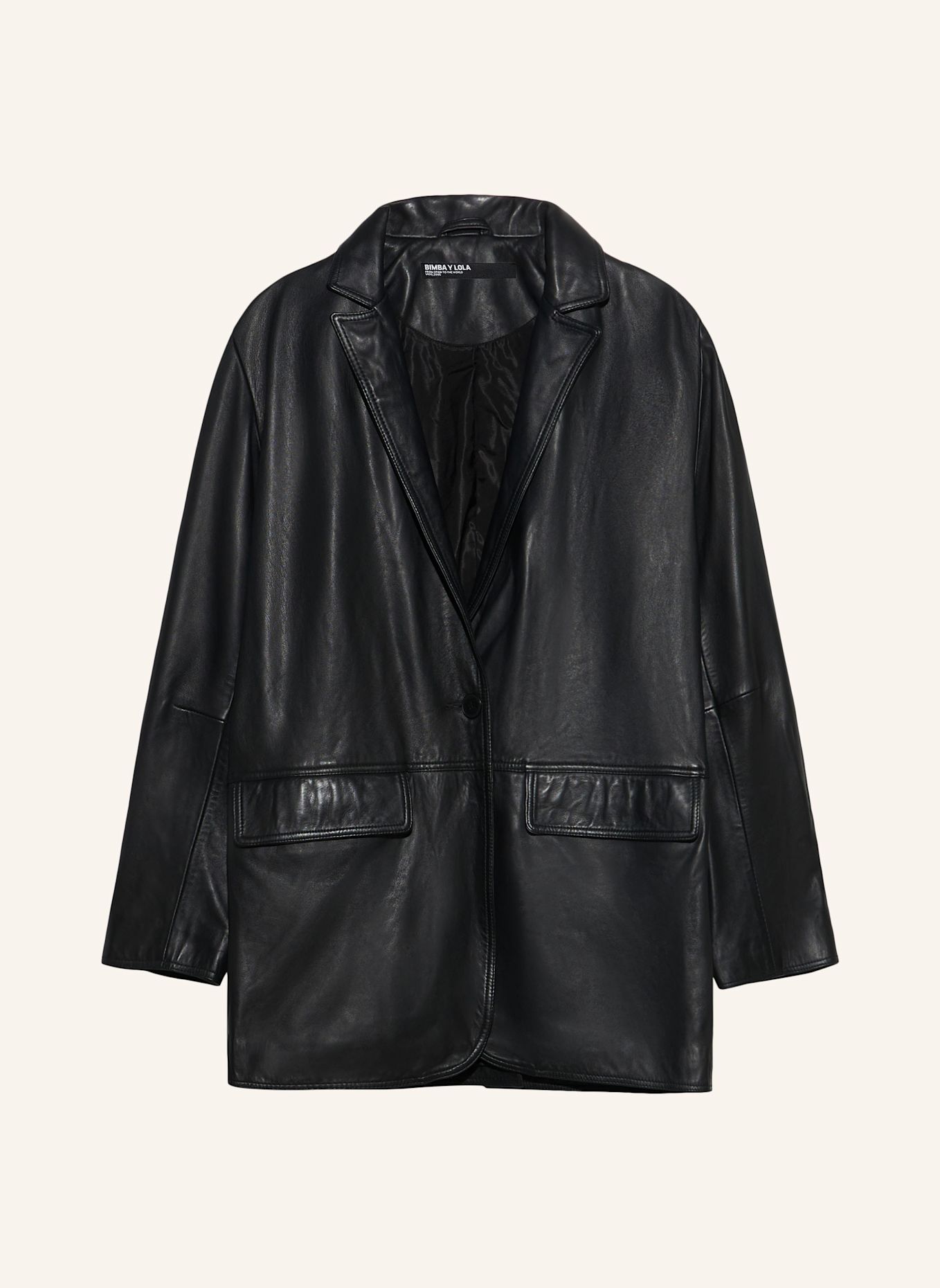 BIMBA Y LOLA Mantel: SCHWARZ
