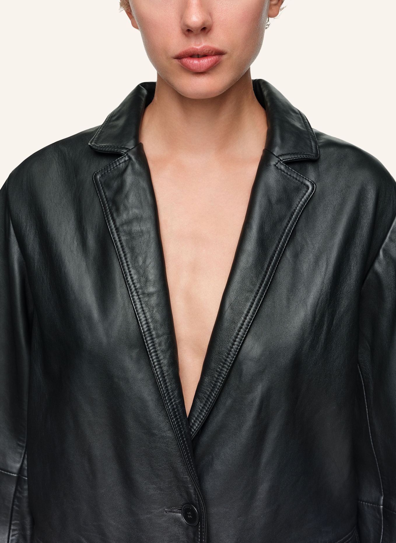 BIMBA Y LOLA Mantel: SCHWARZ