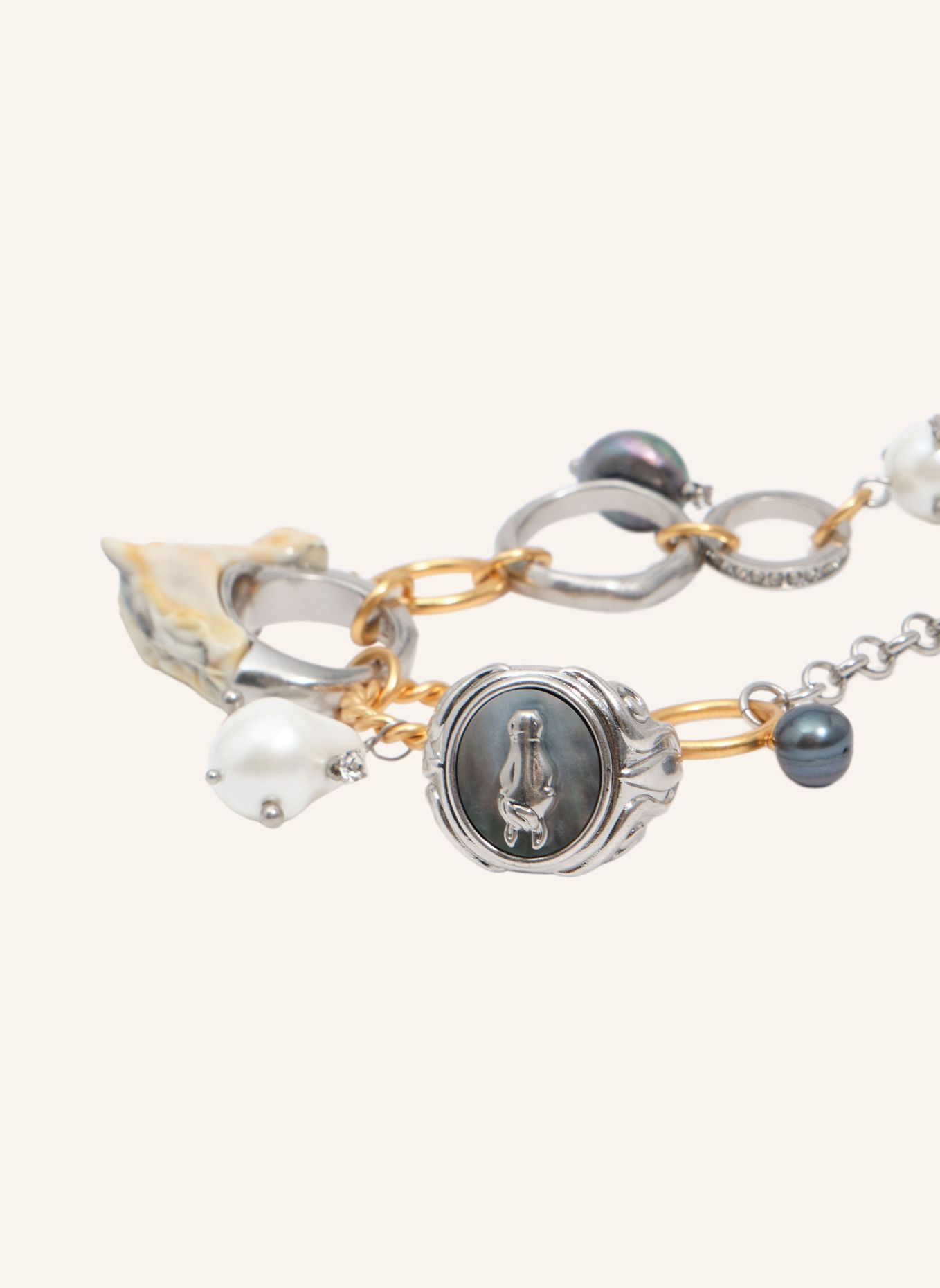 BIMBA Y LOLA Kettenhalskette: SILBER
