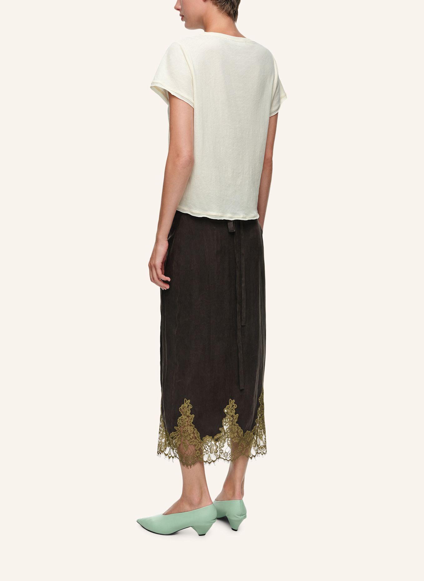 BIMBA Y LOLA Sarong-Rock: SCHWARZ