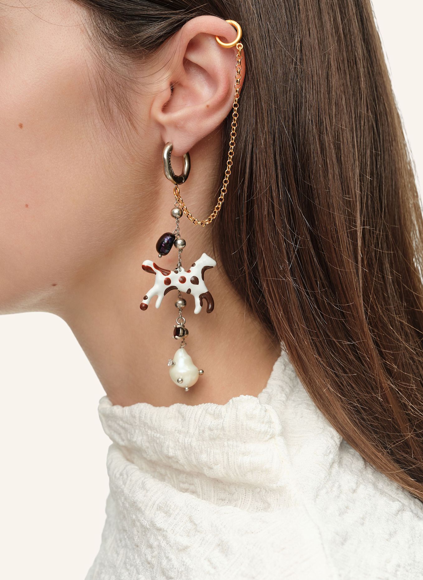 BIMBA Y LOLA Creolen: WEISS