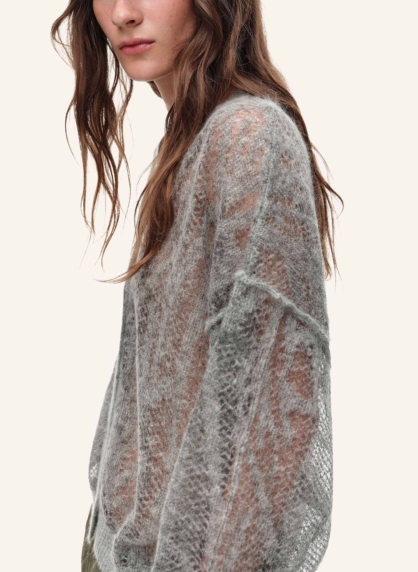 BIMBA Y LOLA Pullover: GRAU