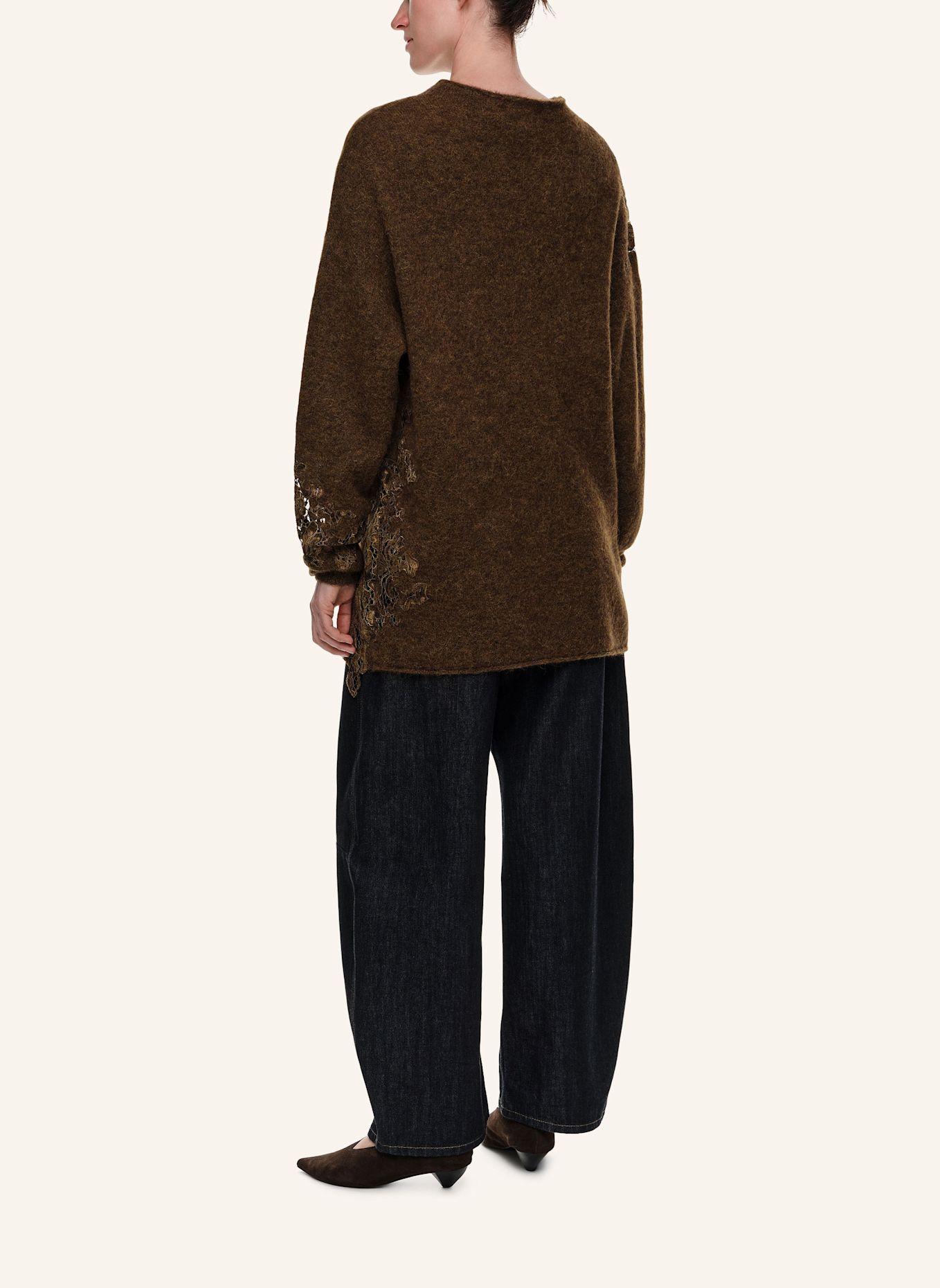 BIMBA Y LOLA Pullover: GRÜN