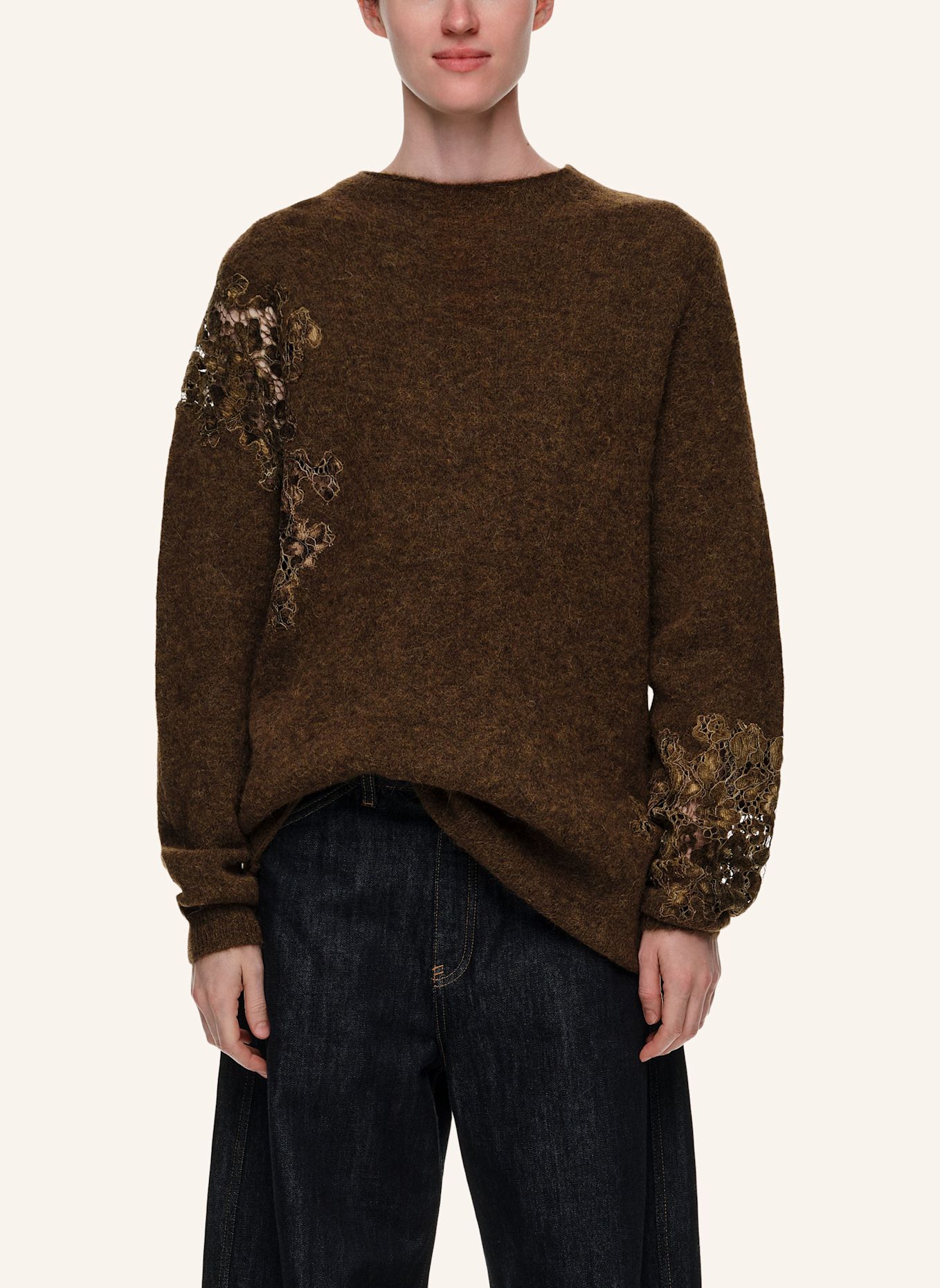 BIMBA Y LOLA Pullover: GRÜN