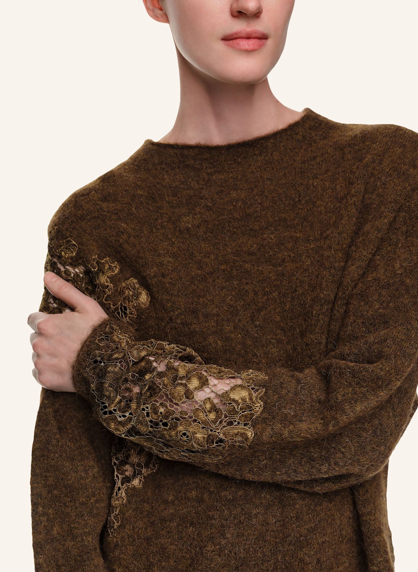 BIMBA Y LOLA Pullover: GRÜN