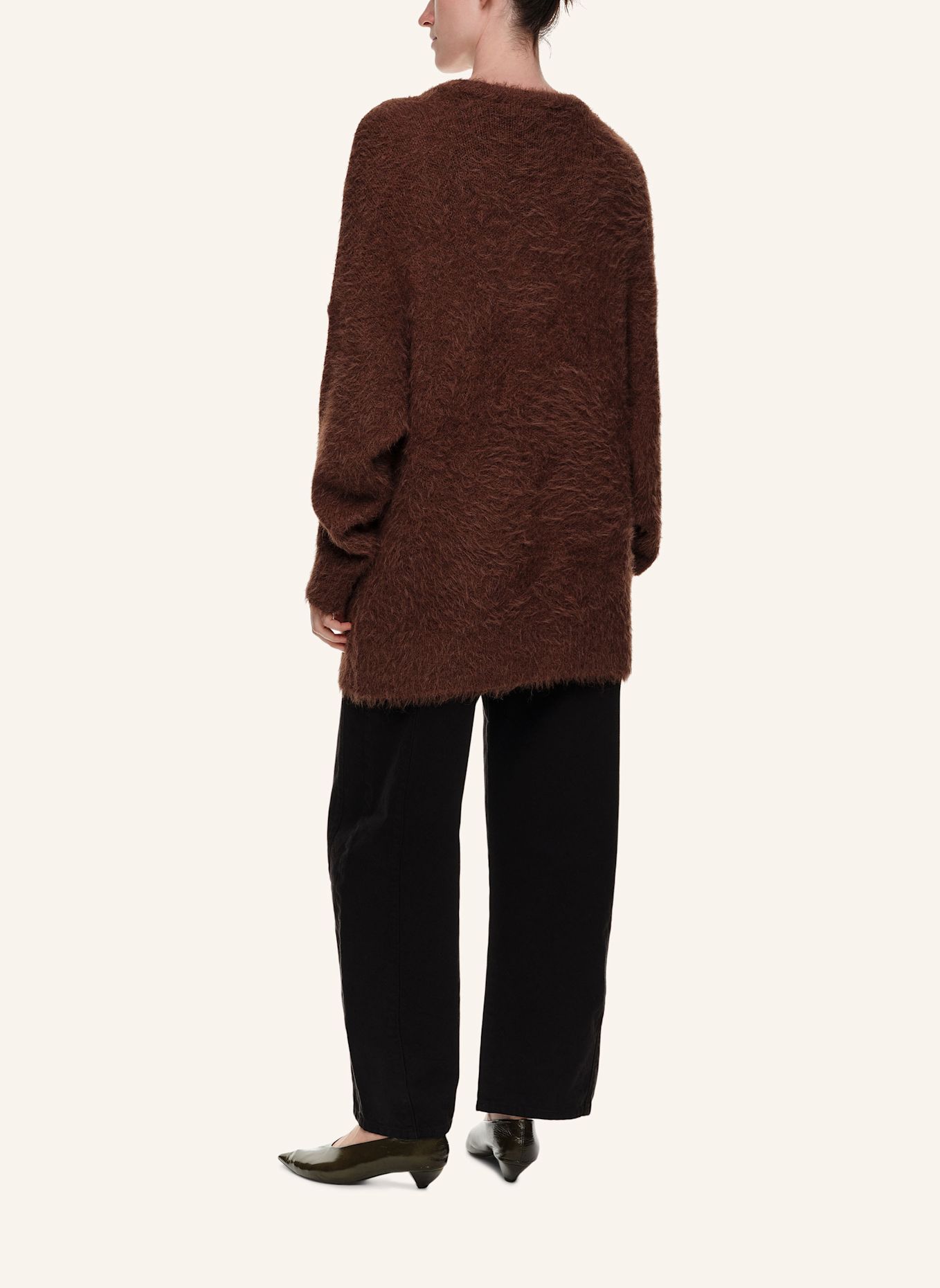 BIMBA Y LOLA Fellcardigan: BRAUN