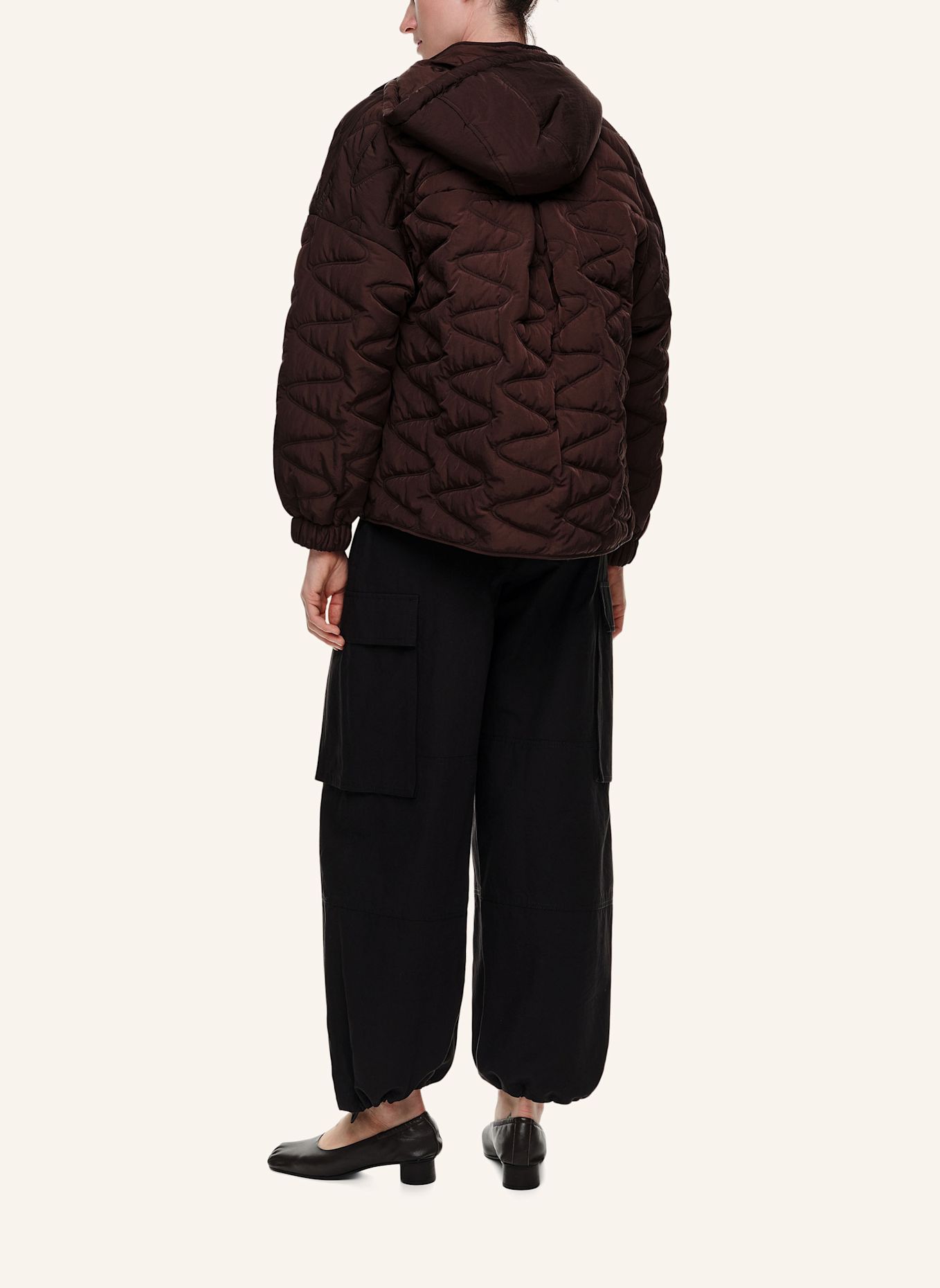 BIMBA Y LOLA A-Linien-Trenchjacke: BRAUN