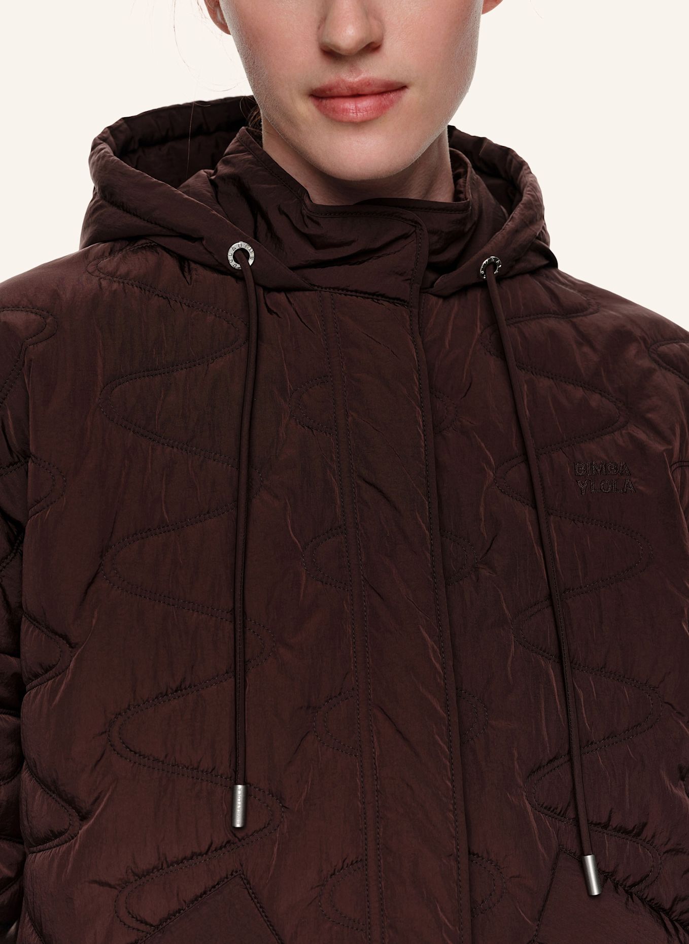 BIMBA Y LOLA A-Linien-Trenchjacke: BRAUN