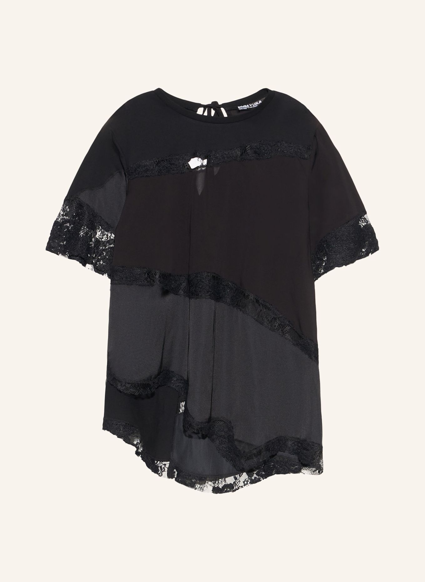 BIMBA Y LOLA T-Shirt: SCHWARZ