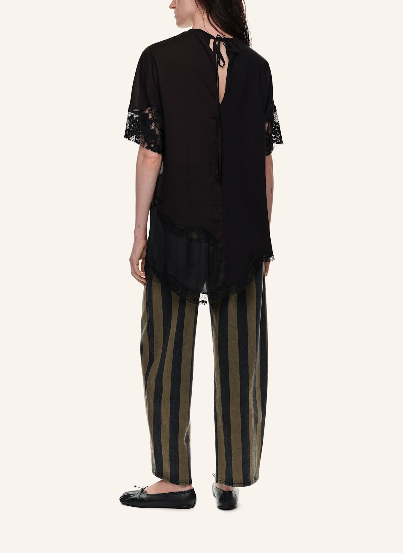 BIMBA Y LOLA T-Shirt: SCHWARZ