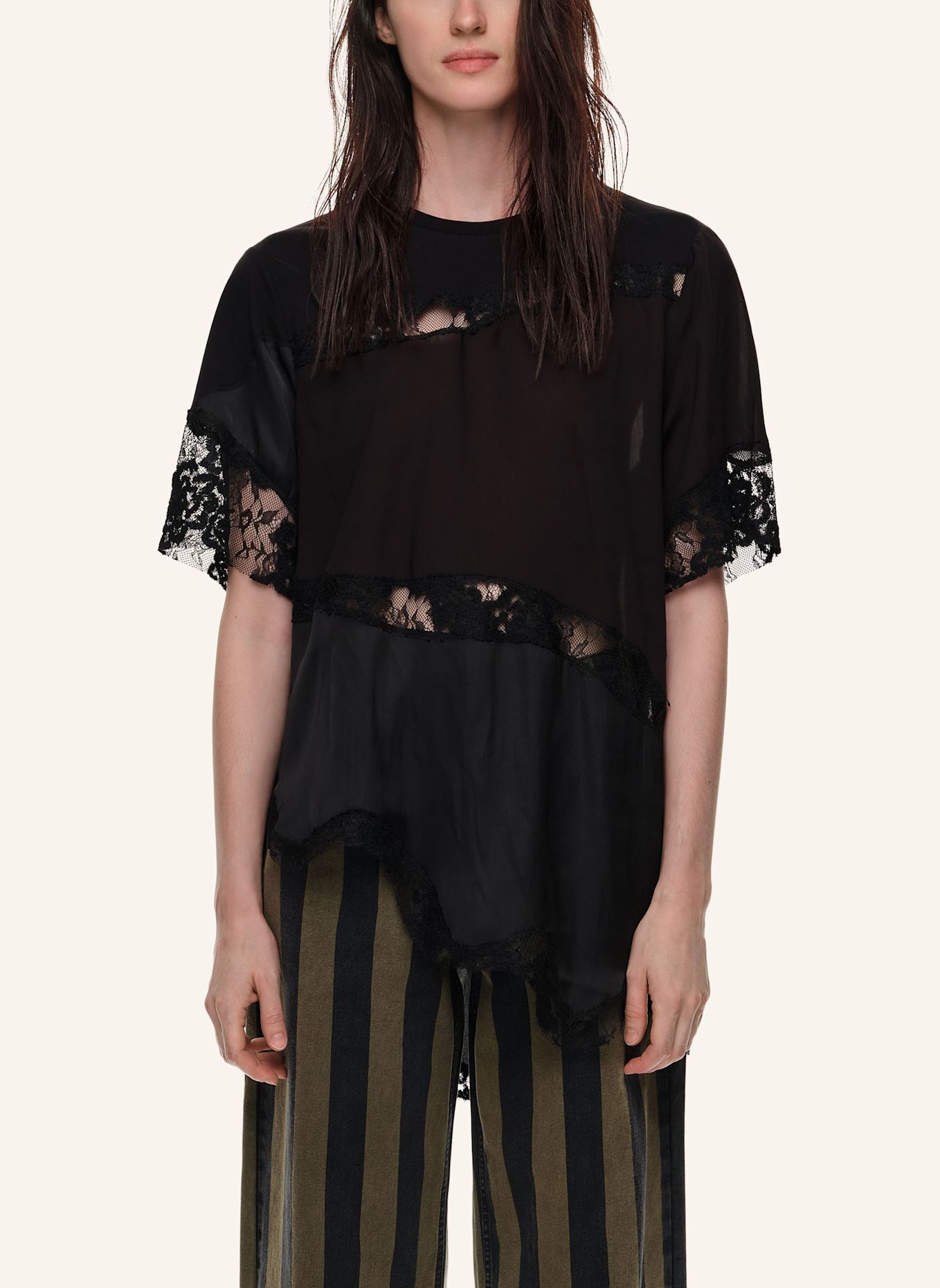 BIMBA Y LOLA T-Shirt: SCHWARZ