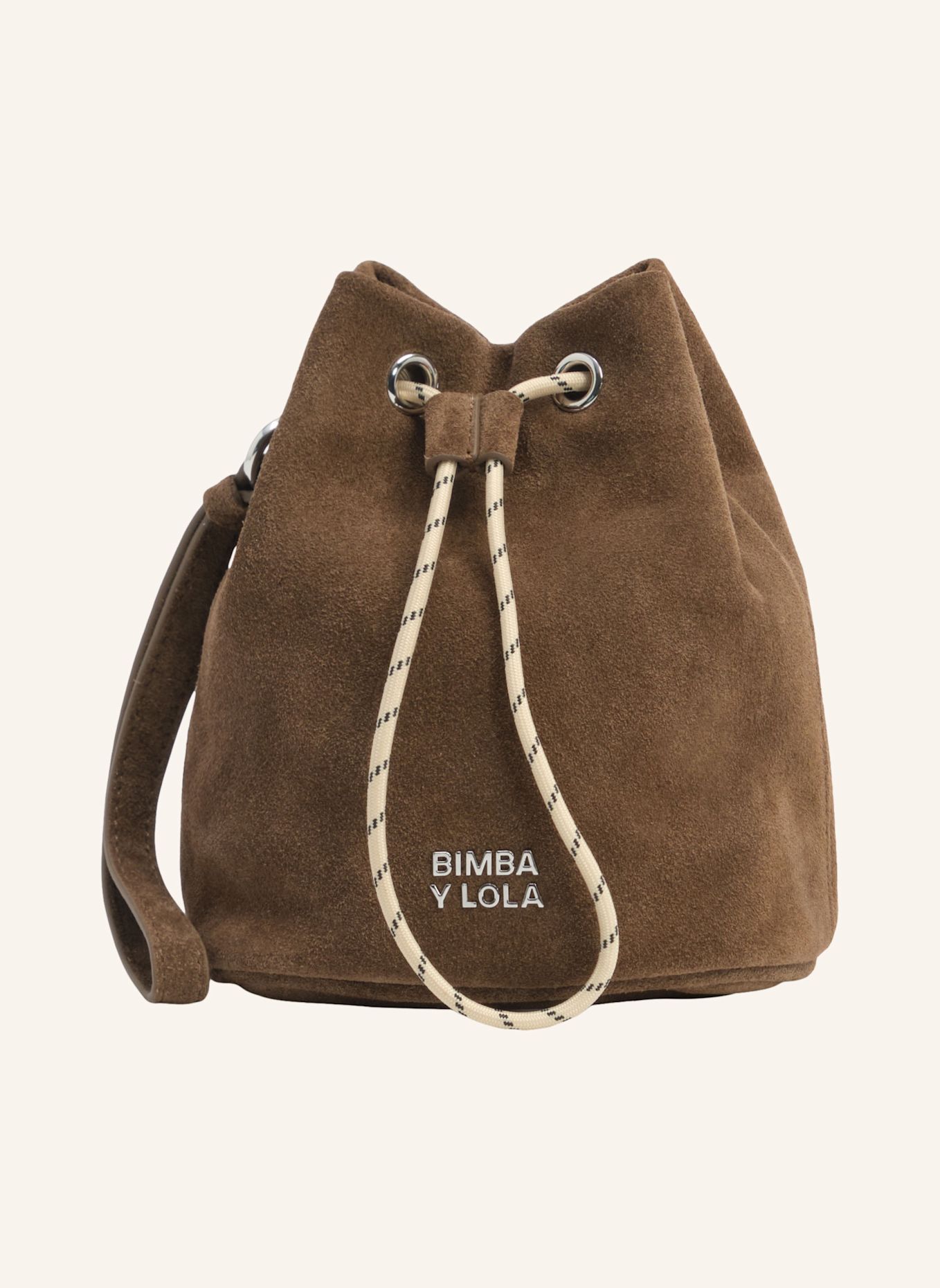 BIMBA Y LOLA Bucket Bag: BRAUN