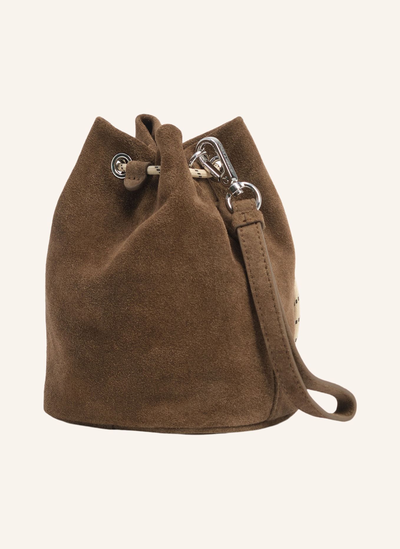 BIMBA Y LOLA Bucket Bag: BRAUN