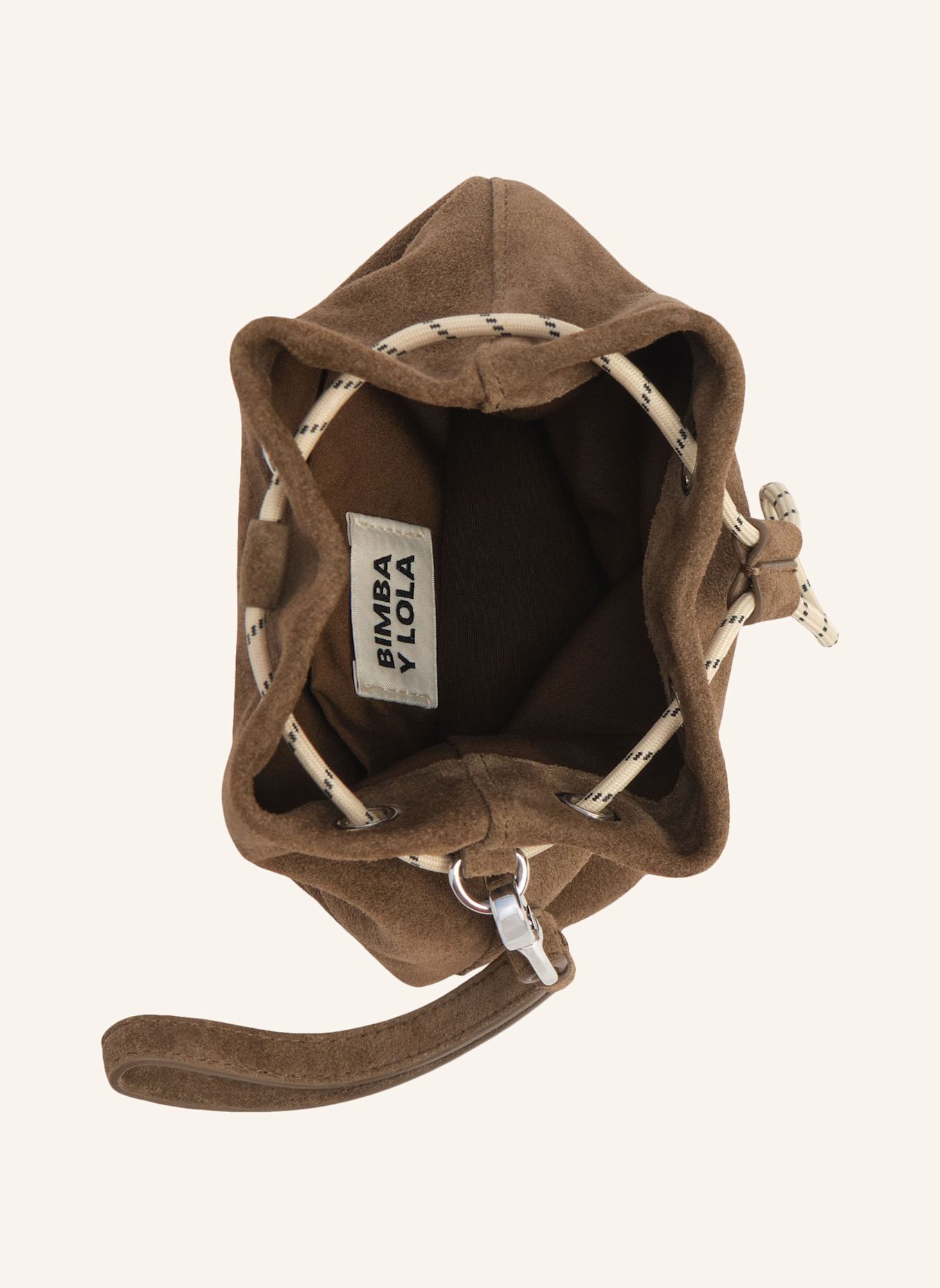 BIMBA Y LOLA Bucket Bag: BRAUN