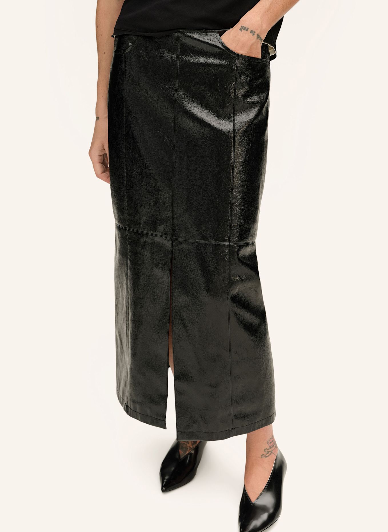 BIMBA Y LOLA Midirock: SCHWARZ