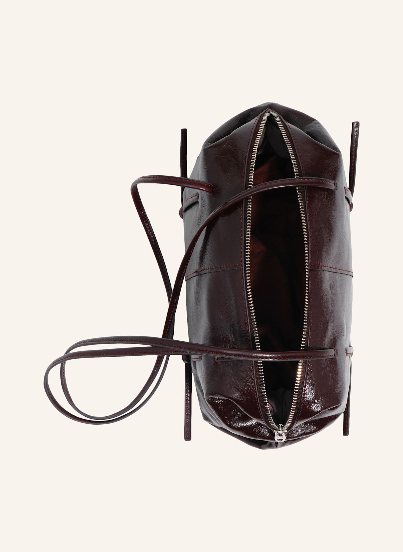 BIMBA Y LOLA Leren handtas: ROOD
