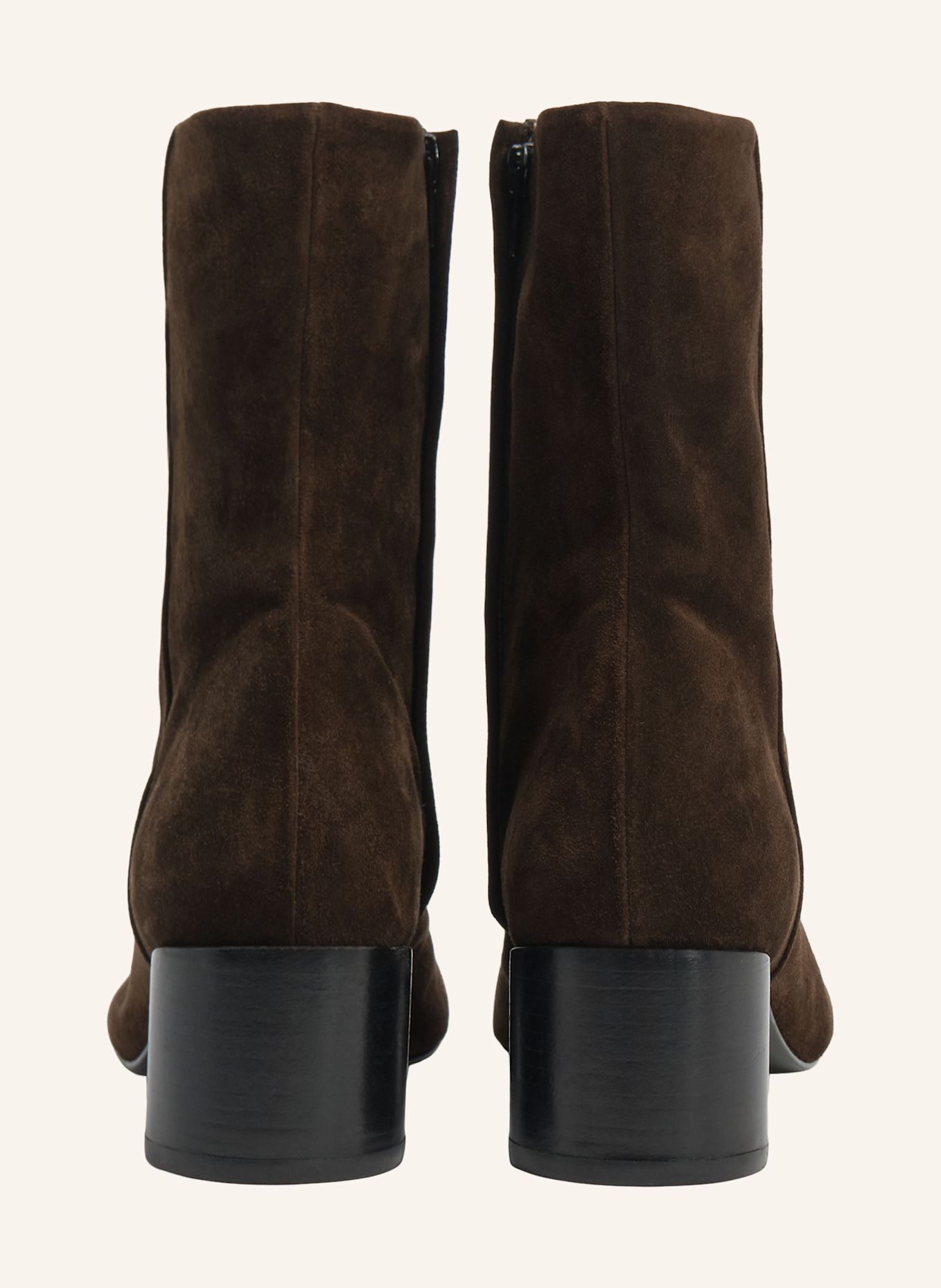 BIMBA Y LOLA Wildleder-Stiefelette: BRAUN