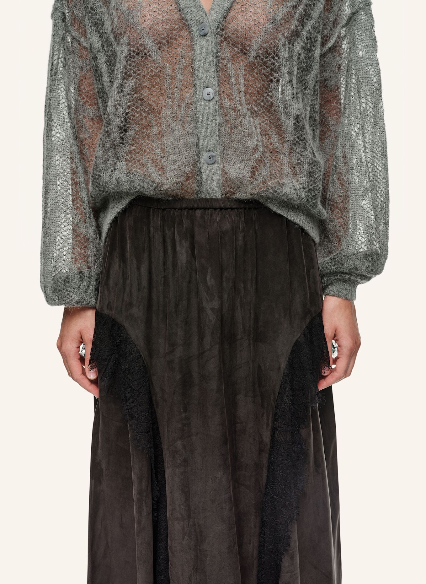 BIMBA Y LOLA Midirock: SCHWARZ