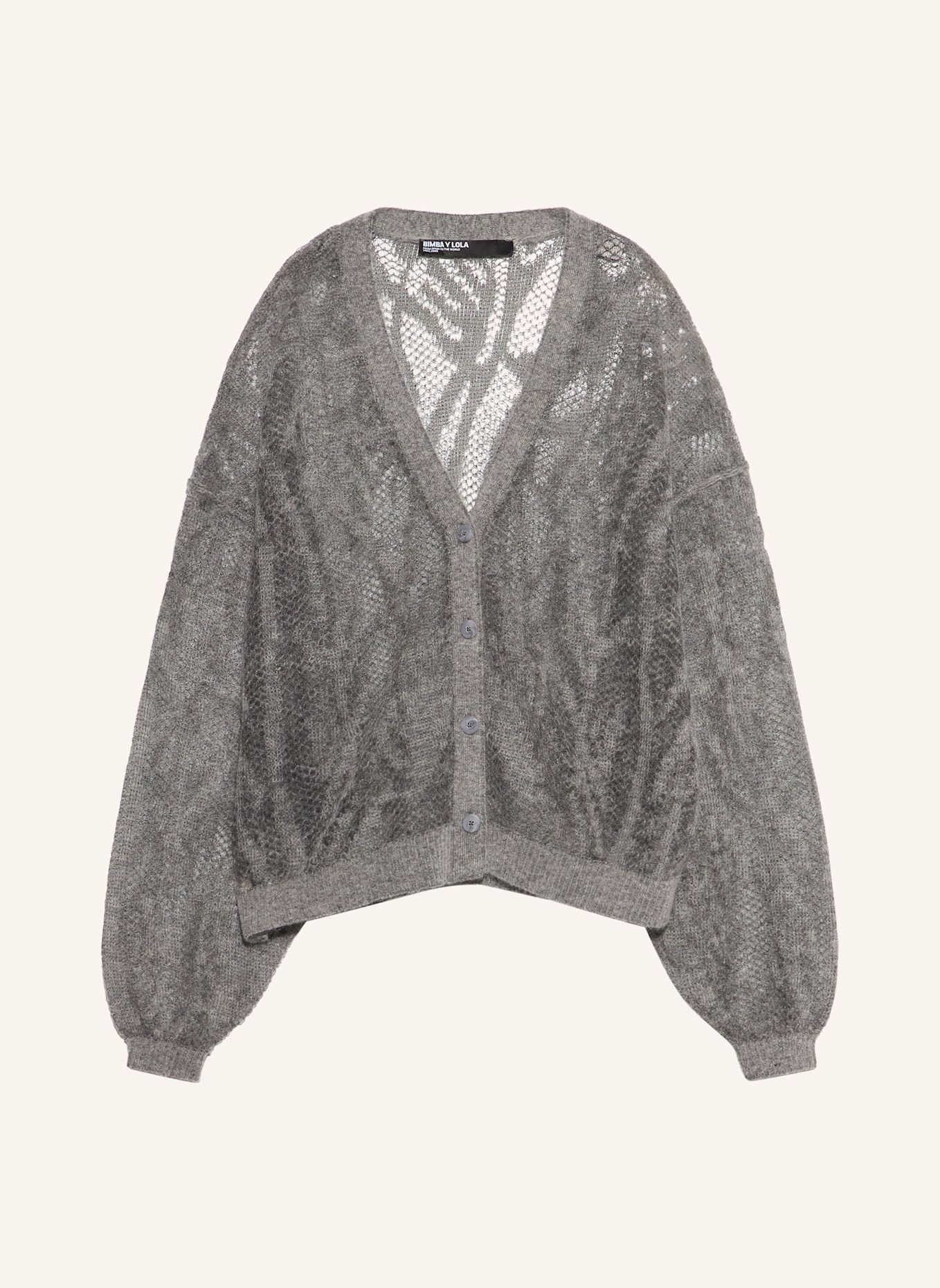 BIMBA Y LOLA Pullover: GRAU