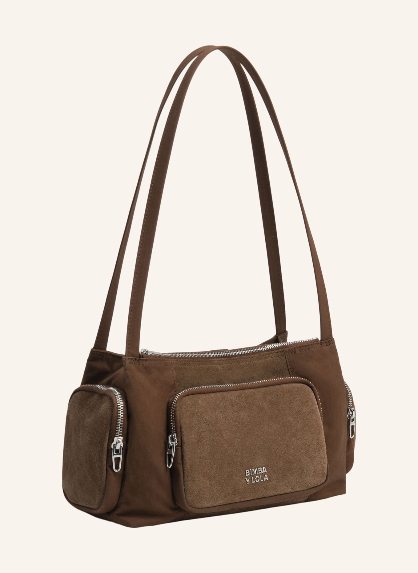 BIMBA Y LOLA Schultertasche: BRAUN